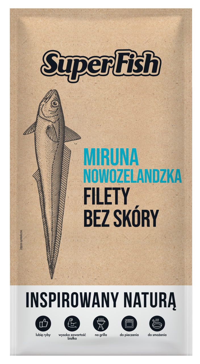 Superfish Miruna Nowozelandzka Filety Bez Skóry 450G/500G