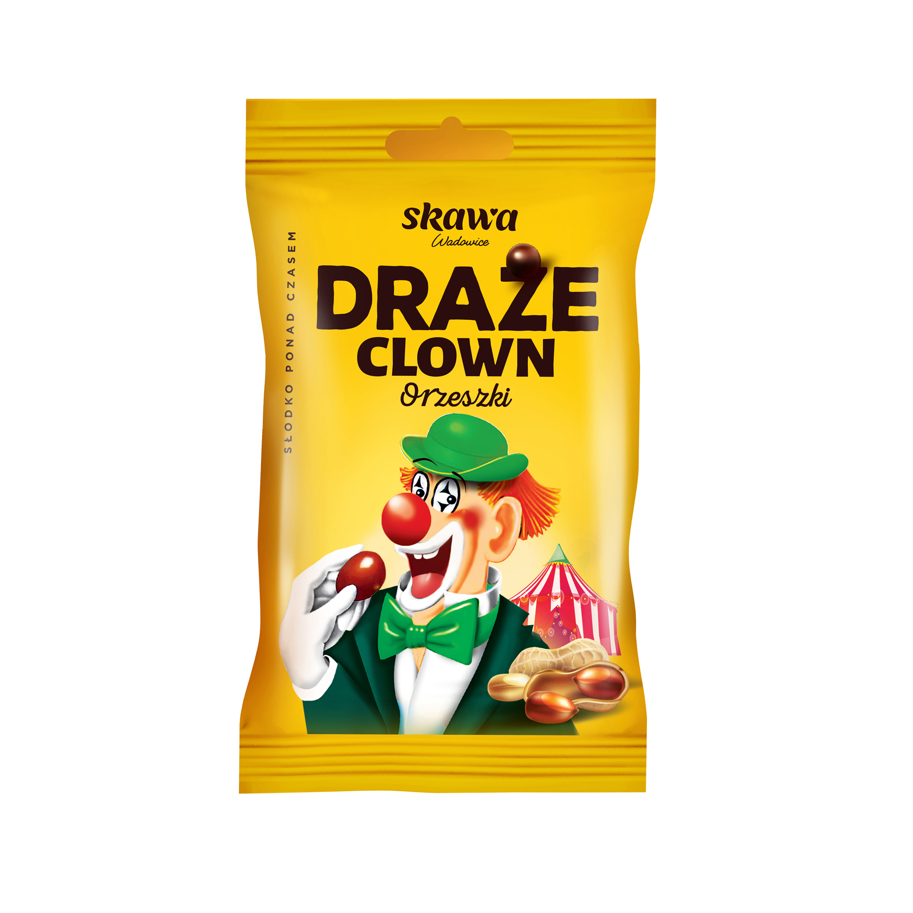 Skawa Draże Orzeszki Clown 70G