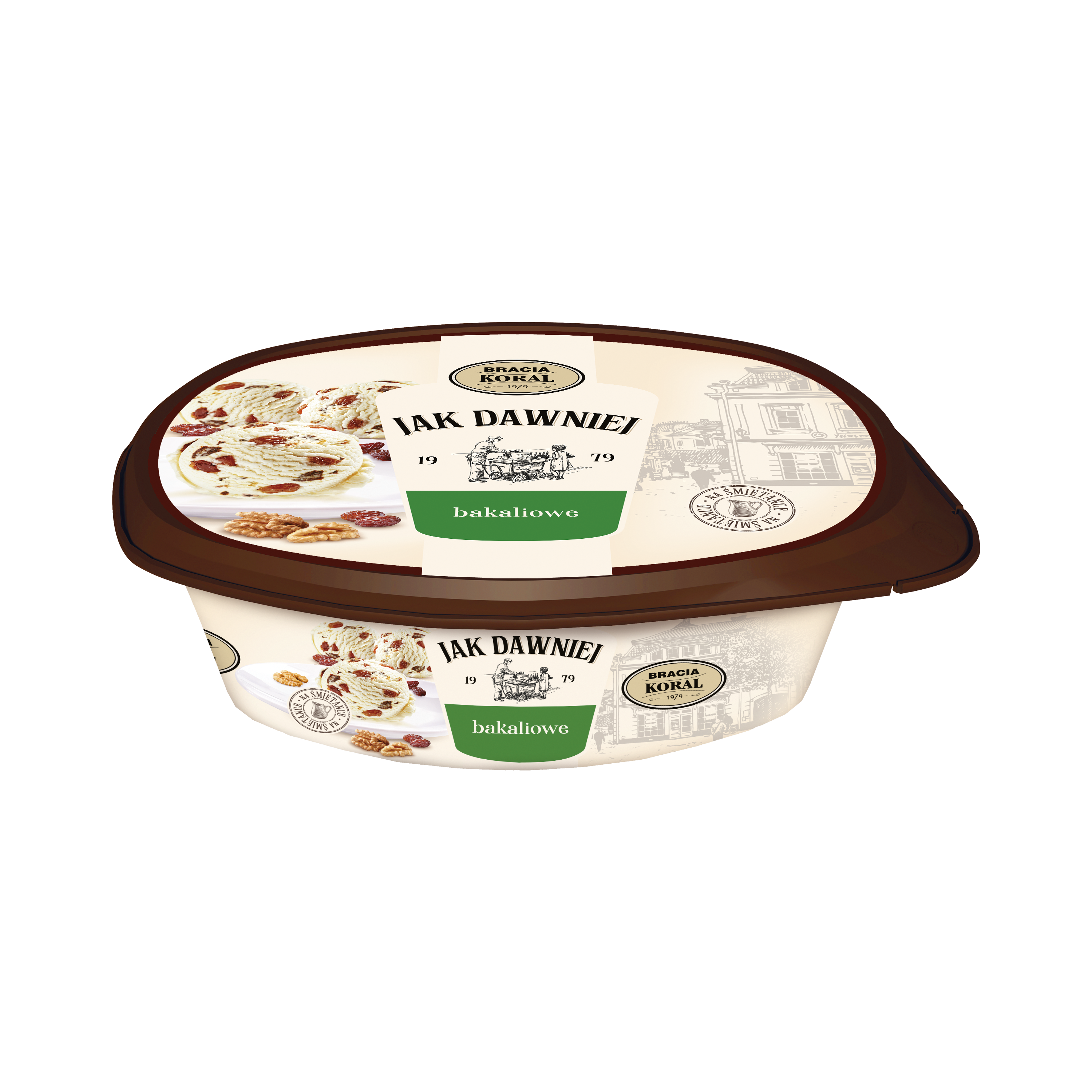 Bracia Koral Lody Bakaliowe 900Ml