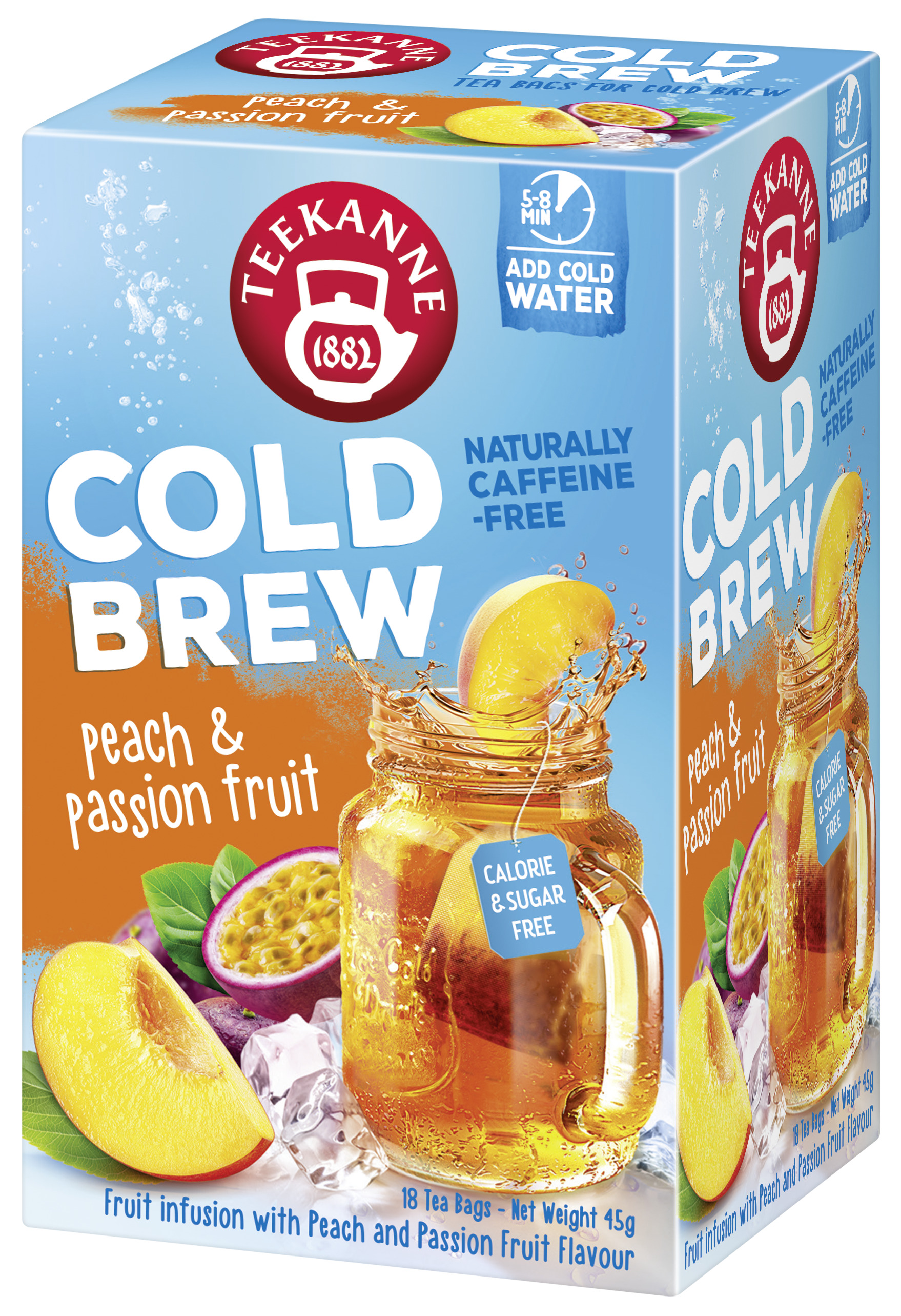 Tk Cold Brew Peach-Passion Fruit-Int 18X2,5G
