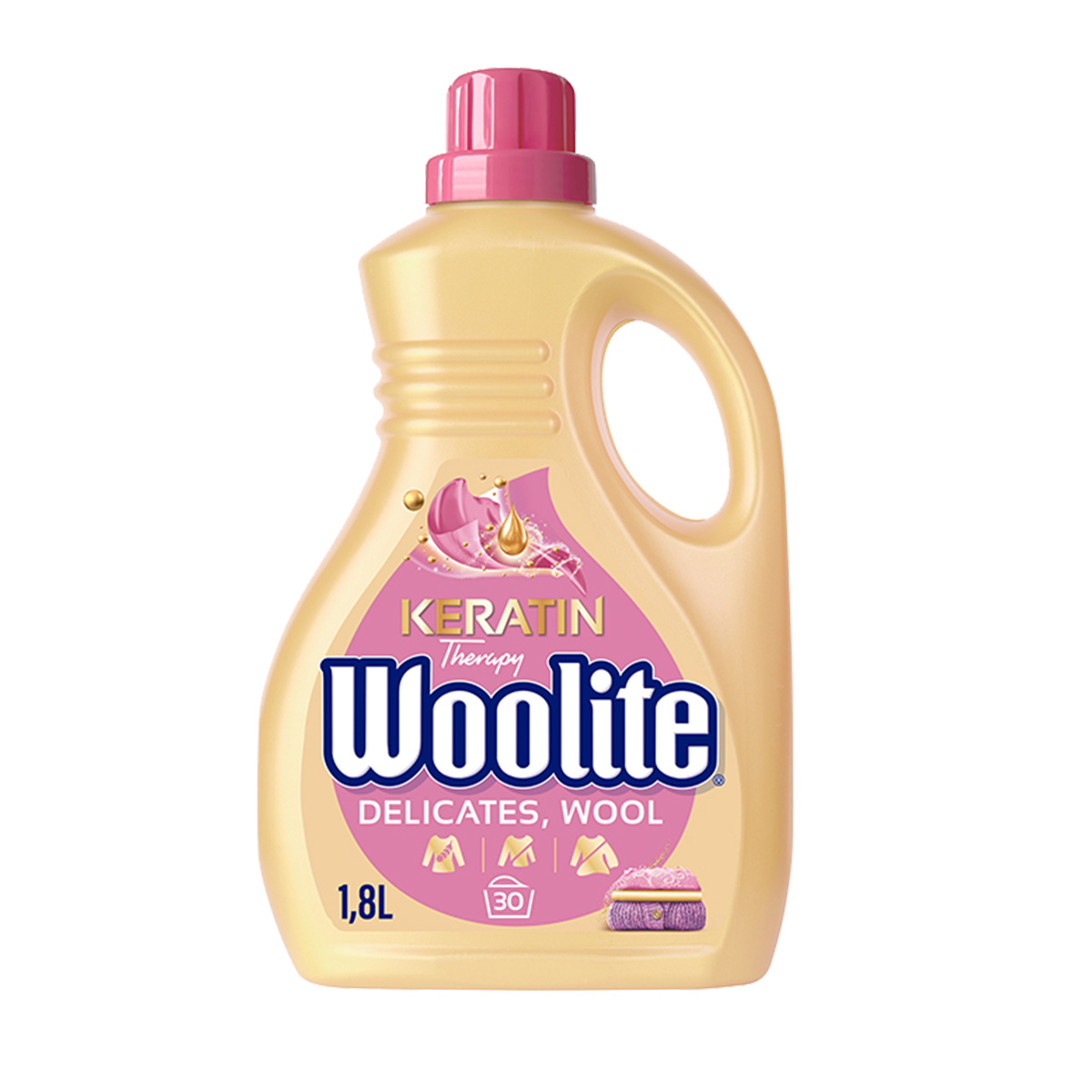 Woolite Płyn Do Prania Delicate Keratin 1,8L