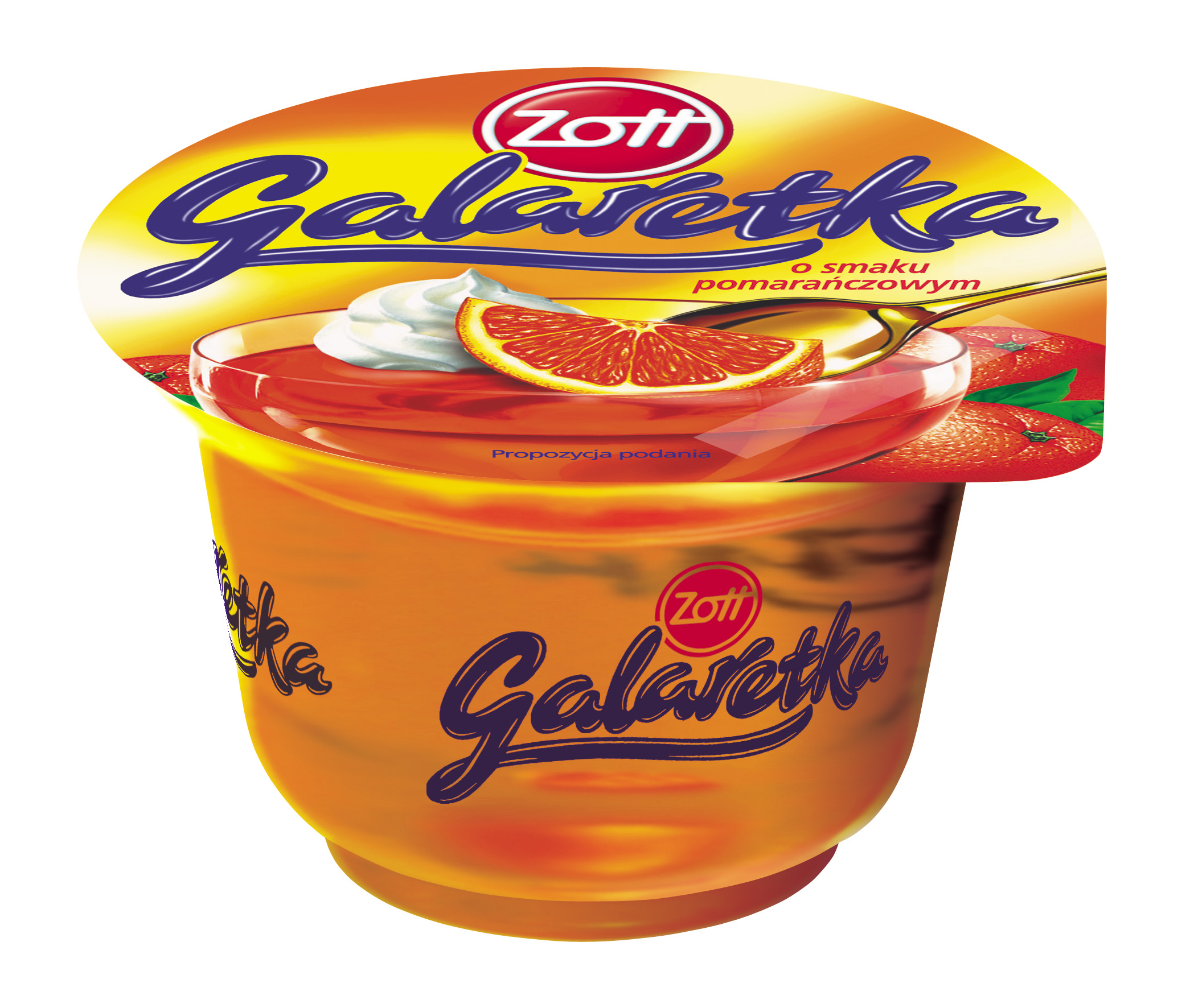Zott Galaretka Pomarańcza 175G