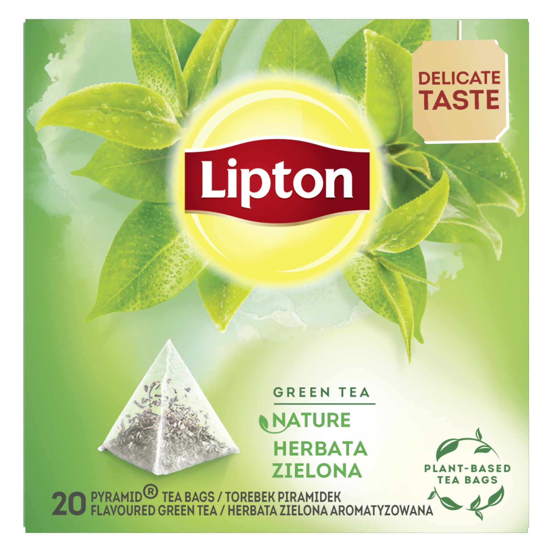 Lipton Nature Herbata Zielona 28 G (20 Torebek)