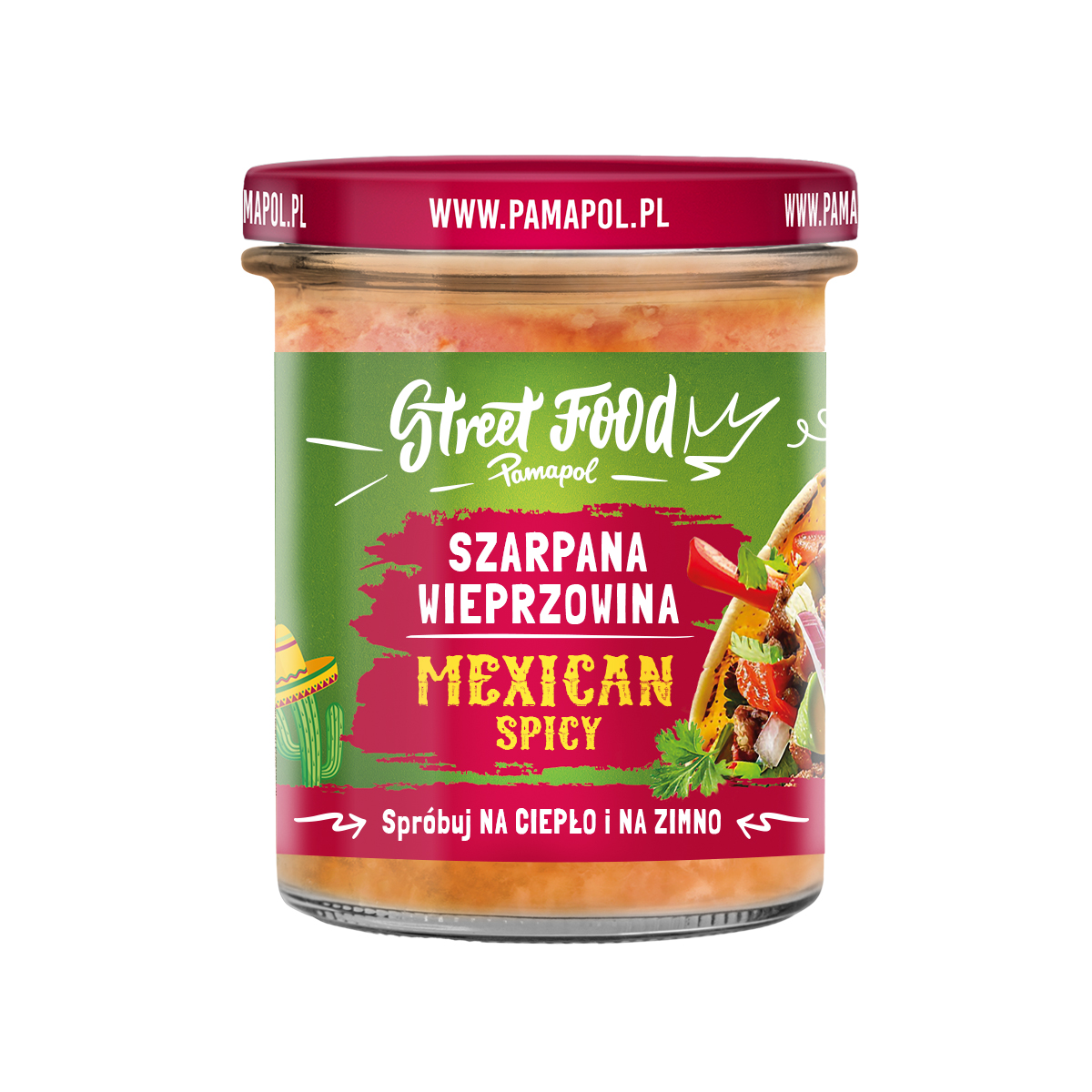 Pamapol Szarpana Wieprzowina Mexican Spicy 280G