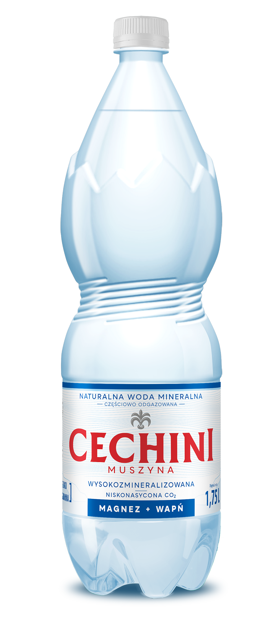 Woda Cechini Muszyna 1,75 L Niskonasycona Kaucja