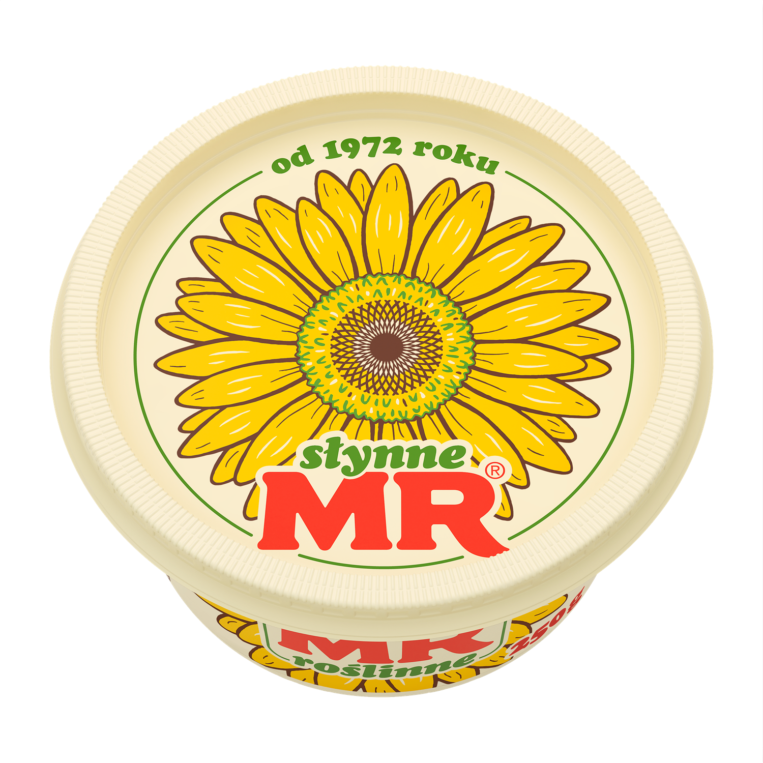 Słynne Mr Roślinne 250G. Margaryna