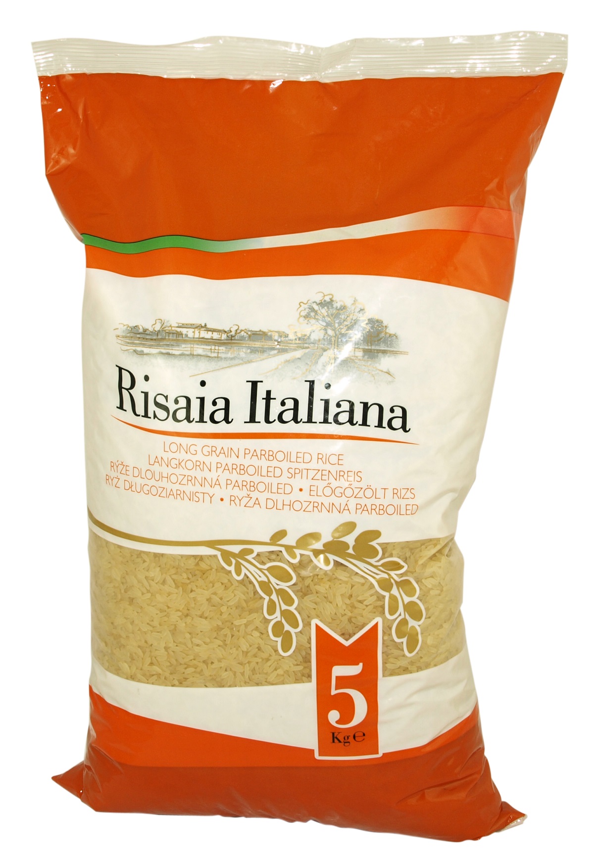 Ryż Parboiled Preparowany Długoziarnisty Risaia Italiana 5 Kg