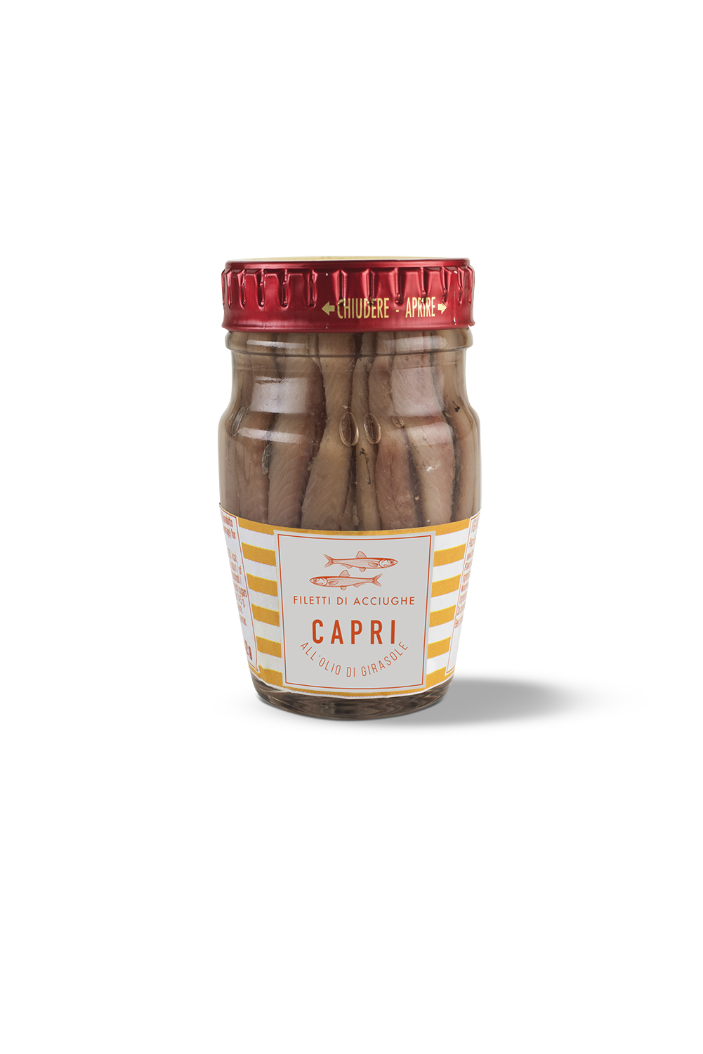 Capri Filety Anchois W Oleju 80G