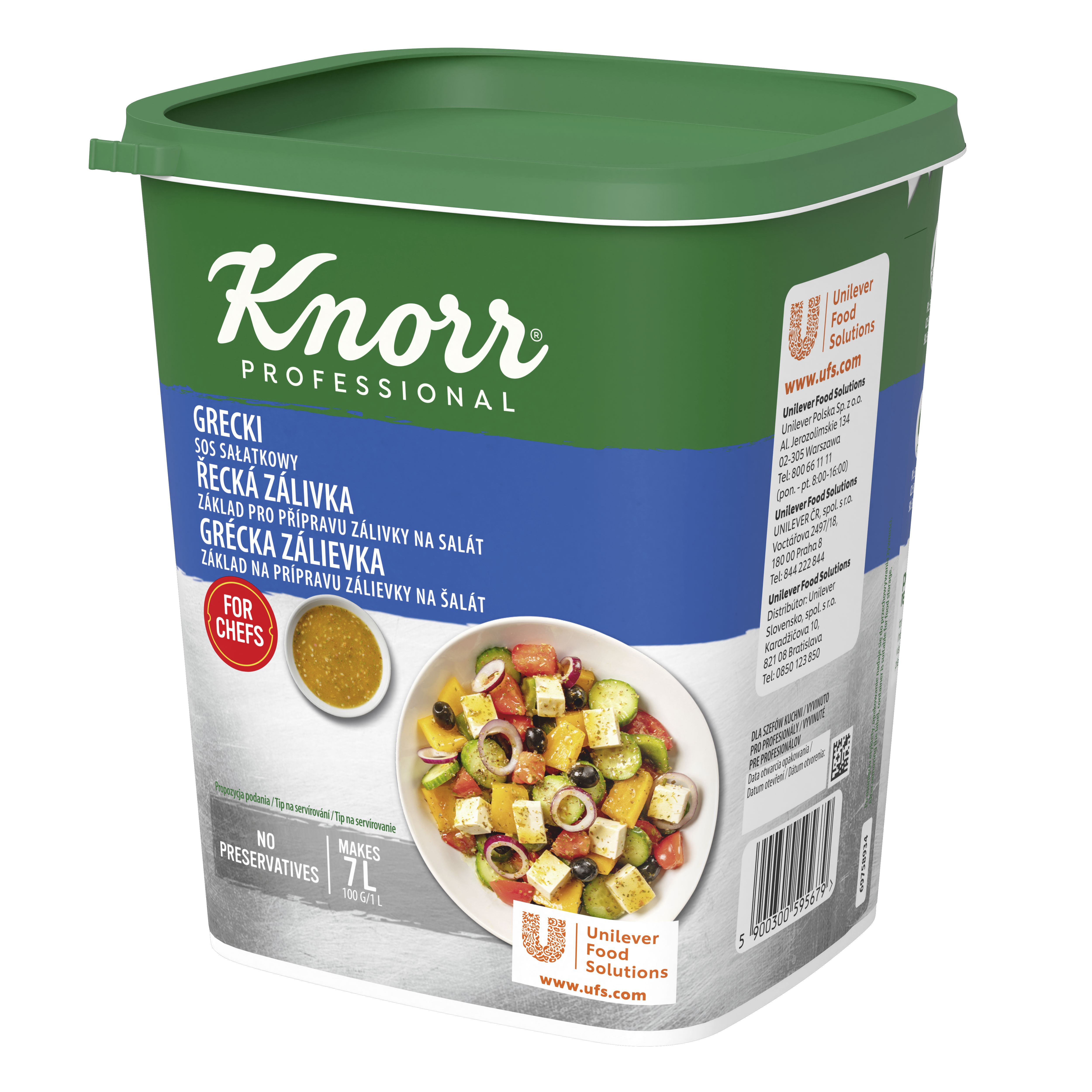 Sos Sałatkowy Grecki Knorr 0,7Kg