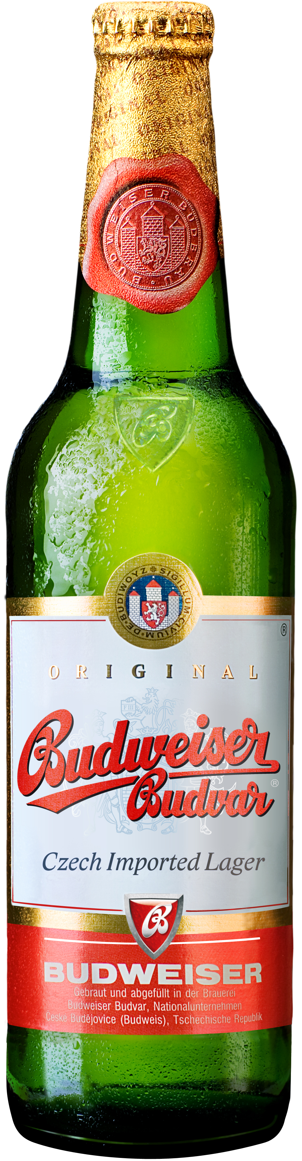 Piwo Budweiser Original 500Ml Butelka Bezzwrotna