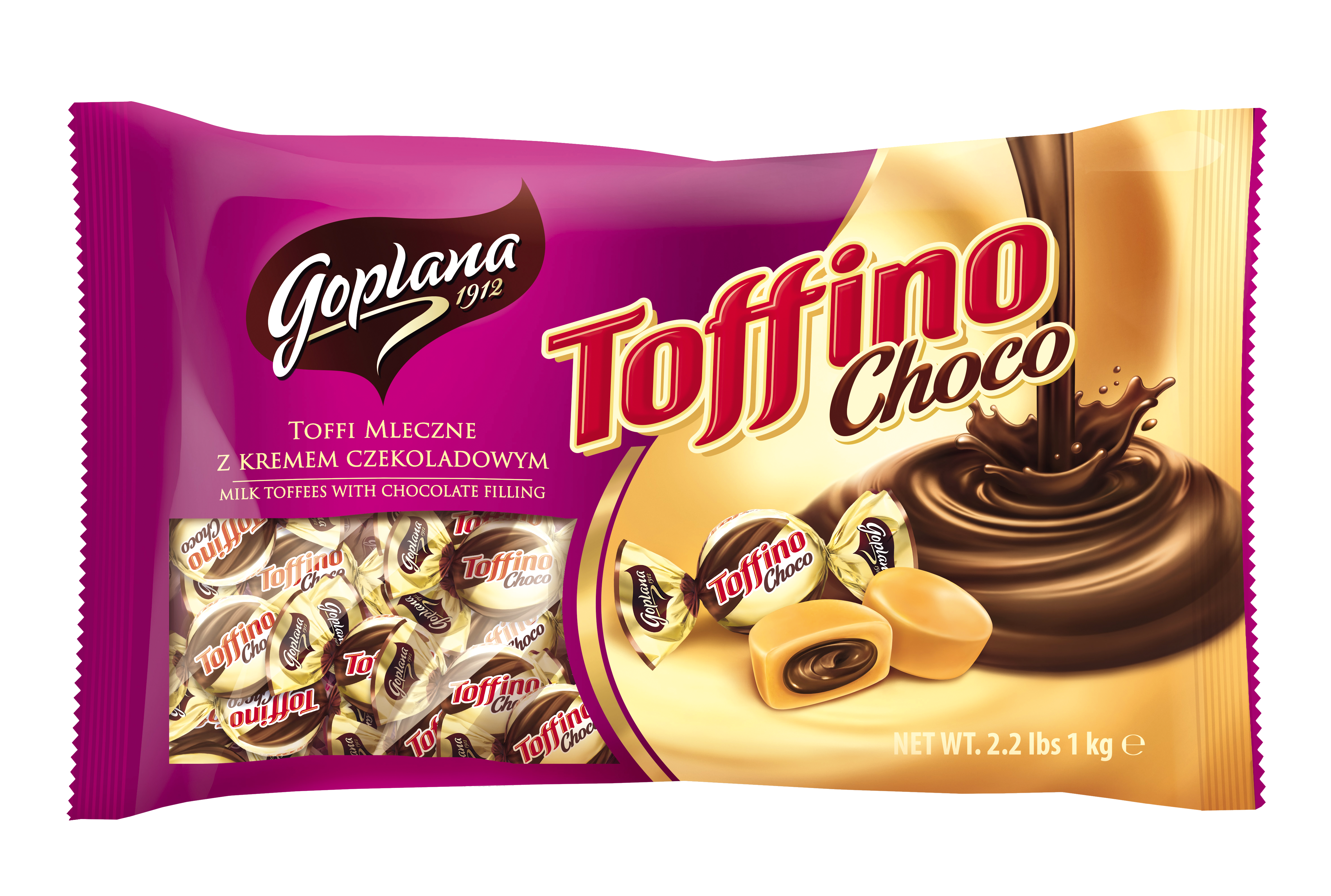 Goplana Cukierki Toffino Choco 1 Kg