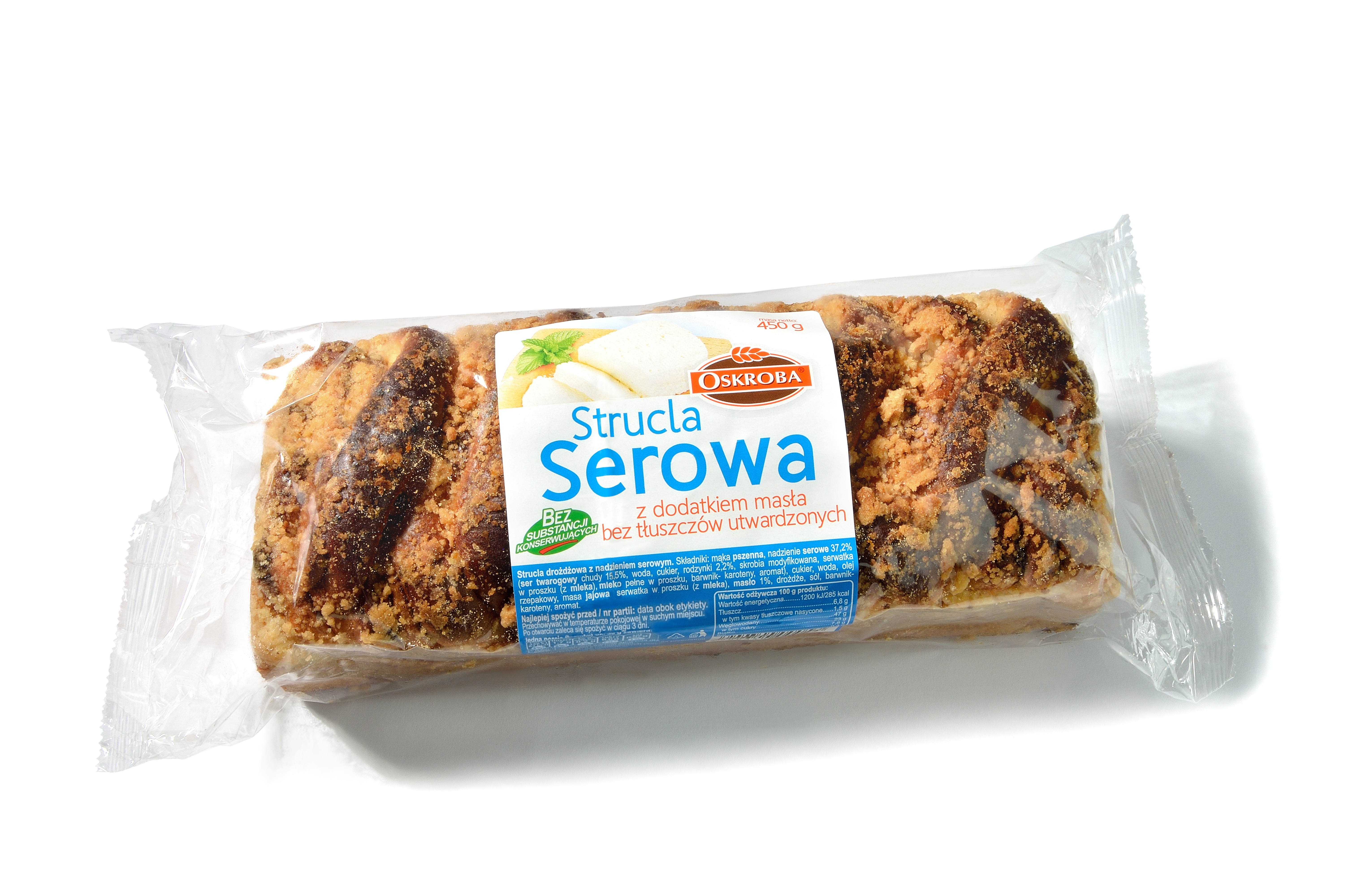 Oskroba Strucla Serowa 450 G