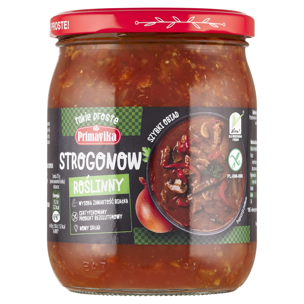 Primavika Strogonow Roślinny 470 G