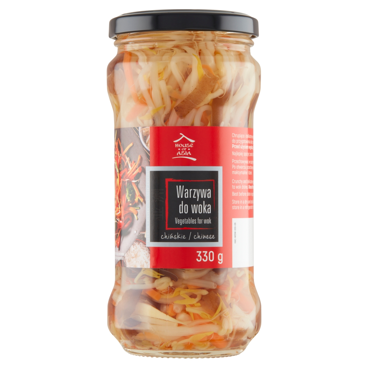 House Of Asia Chińskie Warzywa Do Woka 330 G