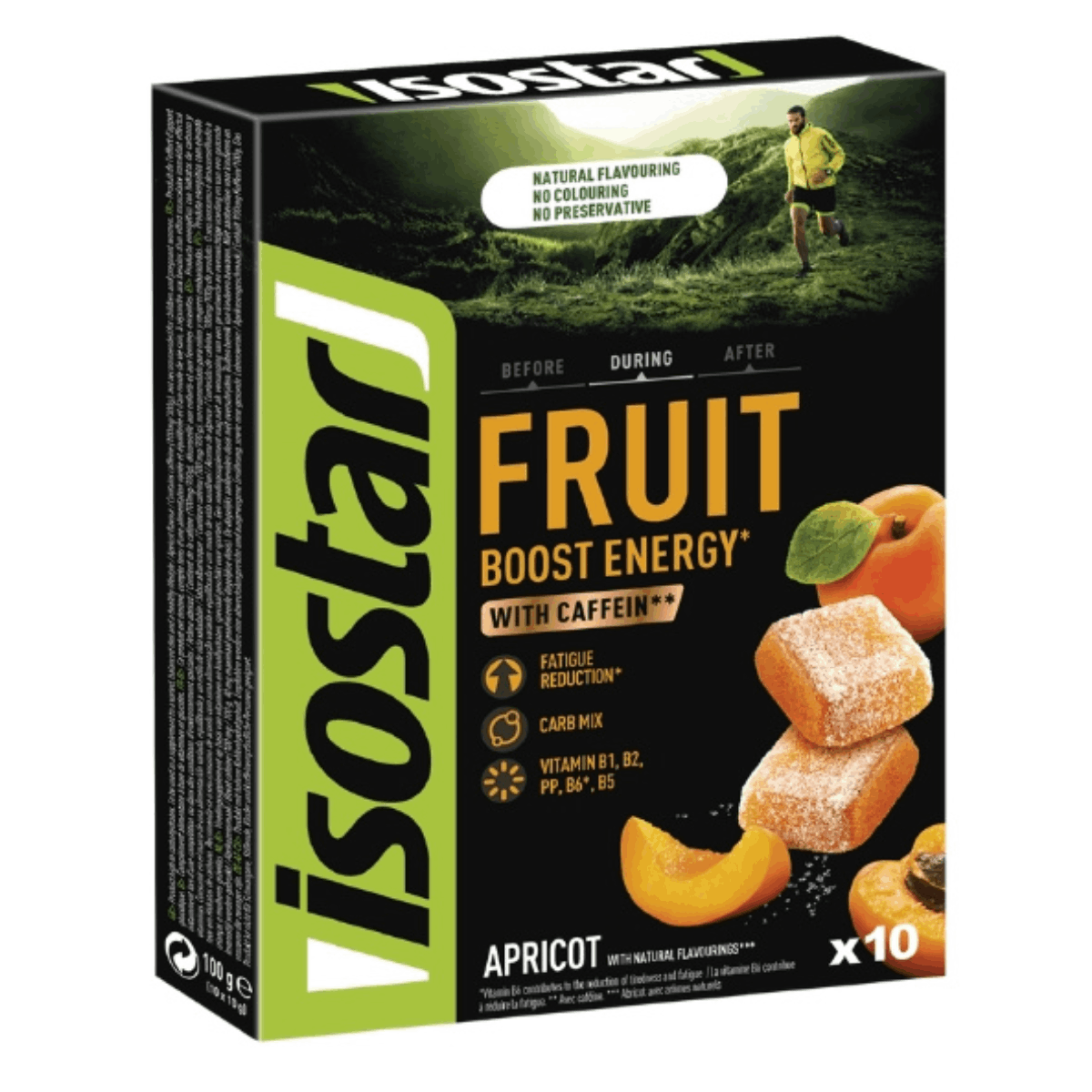 Isostar Żelki Energy Fruit Boost Morela (10X10G)