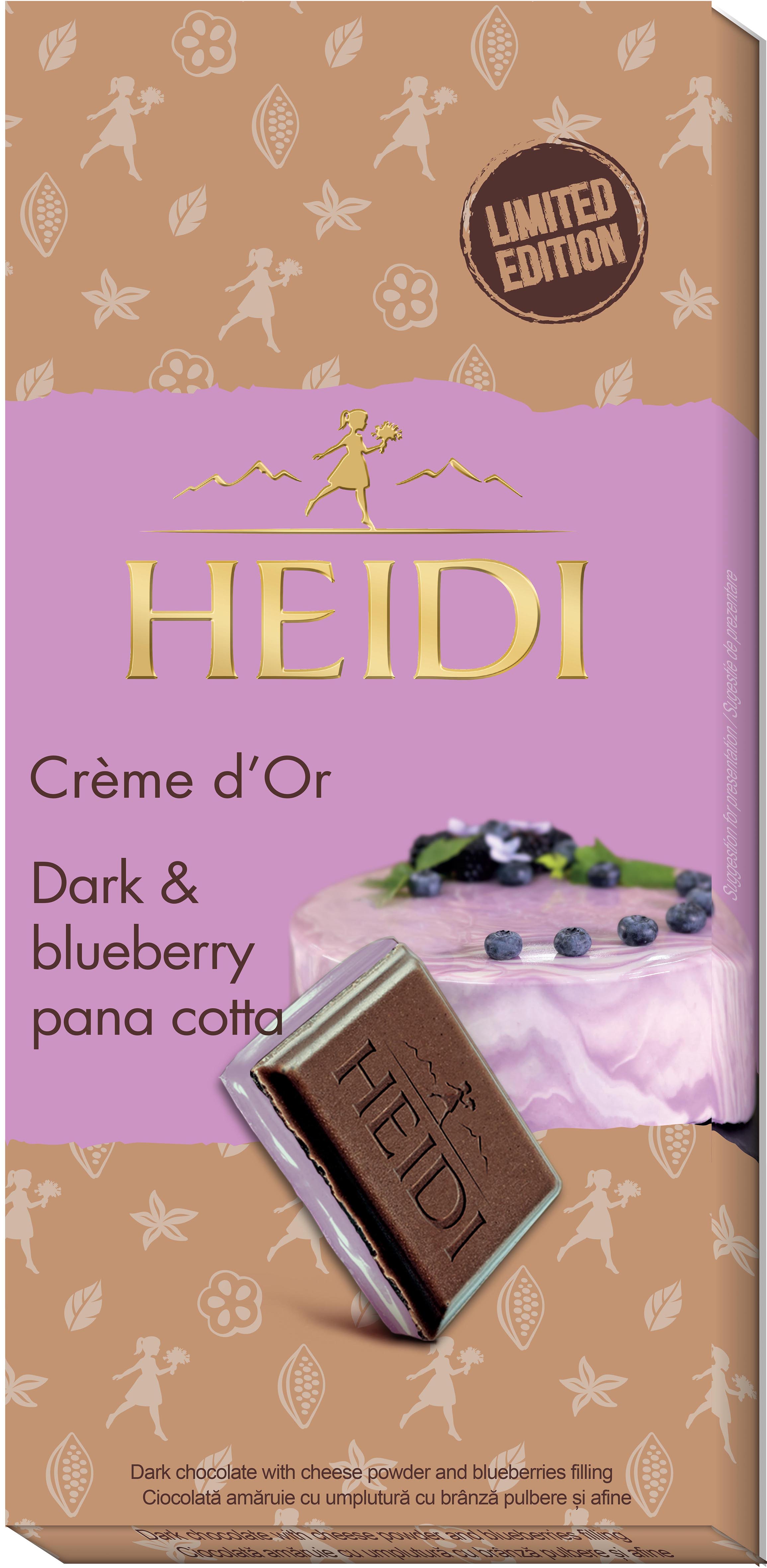 Heidi Creme D’Or Blueberry Pana Cotta 100G