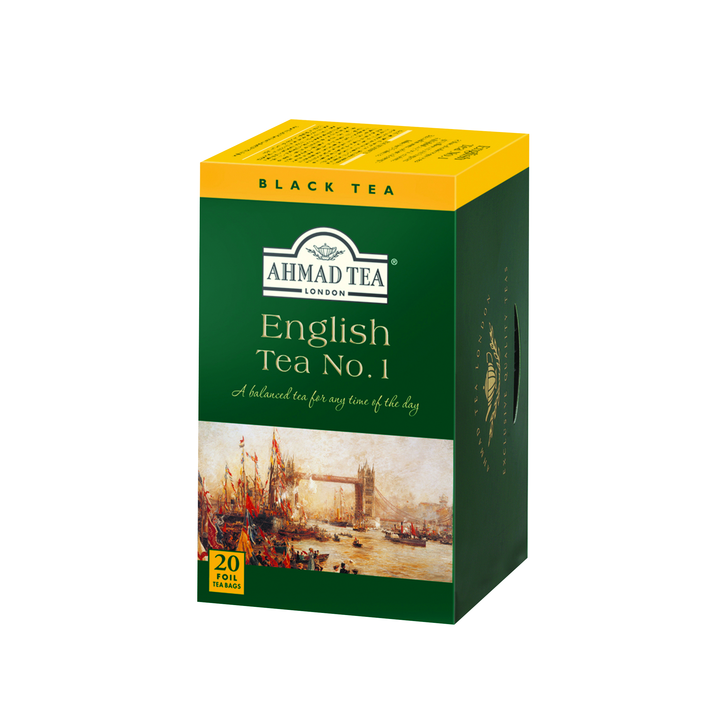 English Tea No.1 Ahmad Tea 20 Torebek Aluminiowych