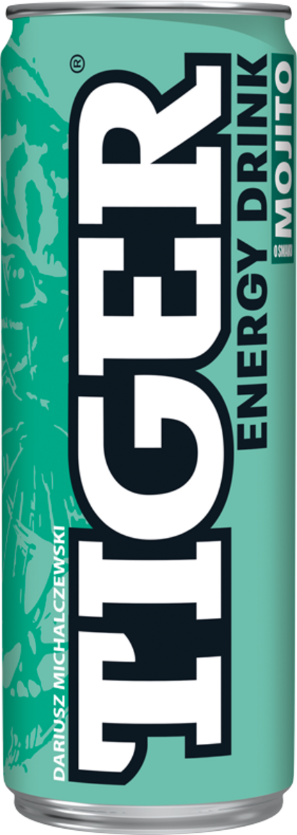 Tiger Mojito Gazowany Napój Energetyzujący O Smaku Mojito 250 Ml