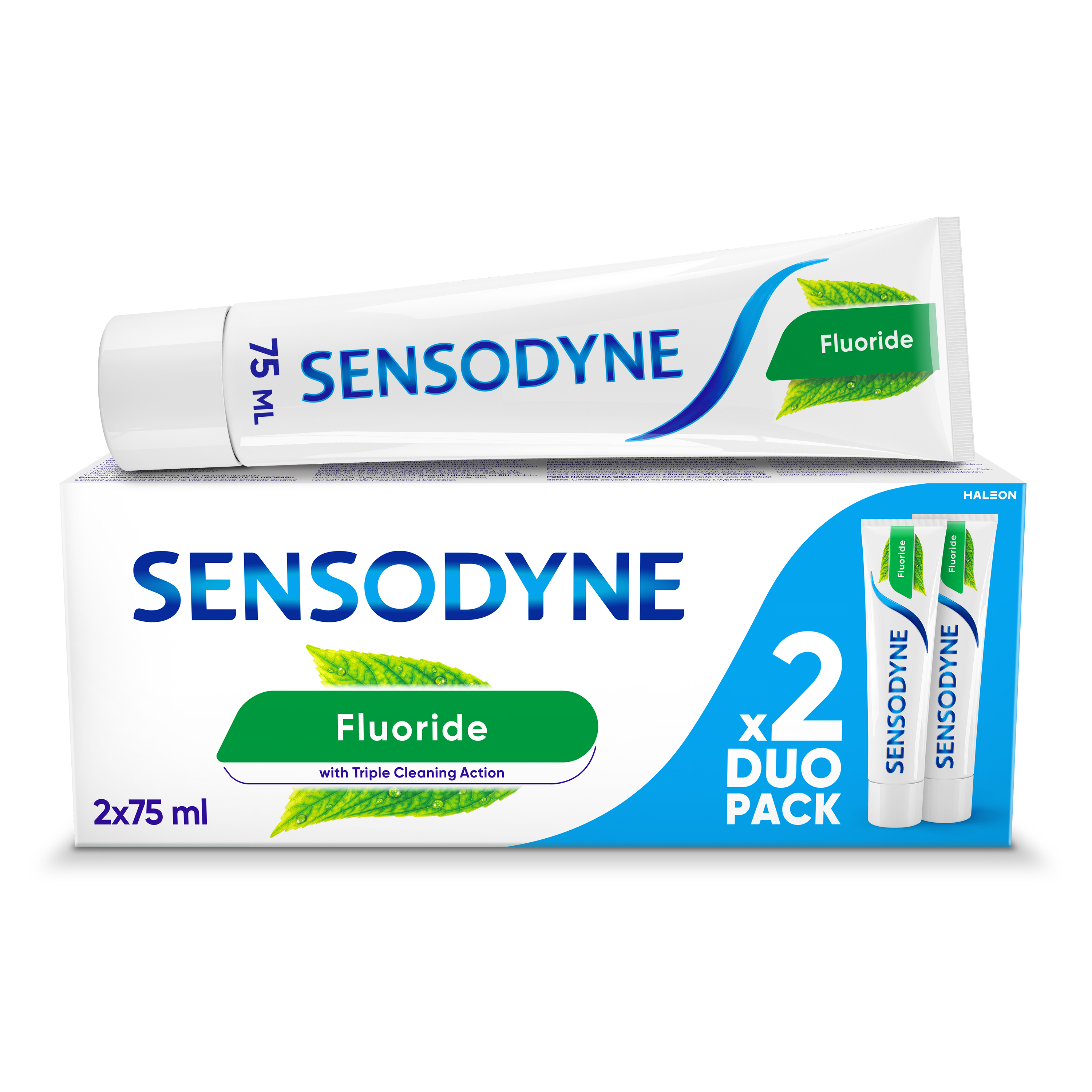 Sensodyne Fluoride 2X75 Ml