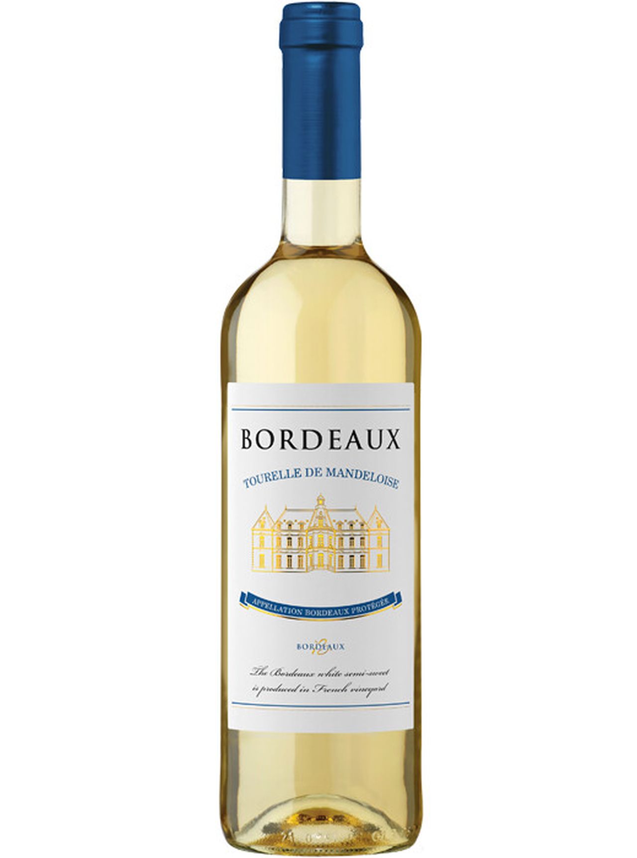 Tourelle De Mandeloise Aoc Bordeaux Francja Białe, Półsłodkie Wino Francuskie 750 Ml