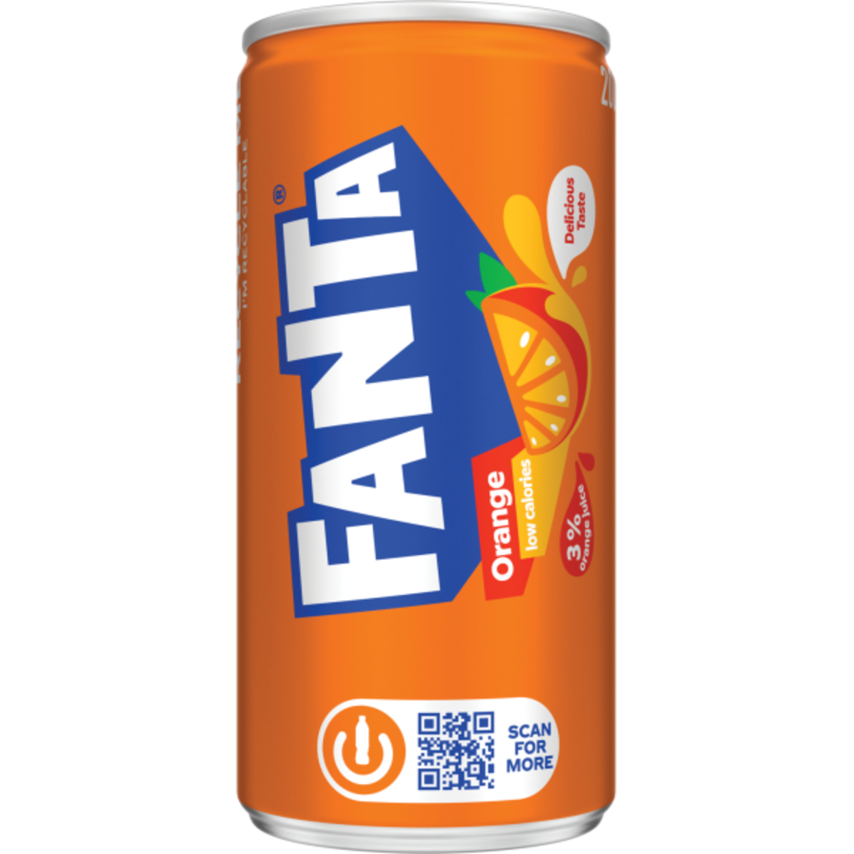 Fanta Orange 200 Ml - Kaucja