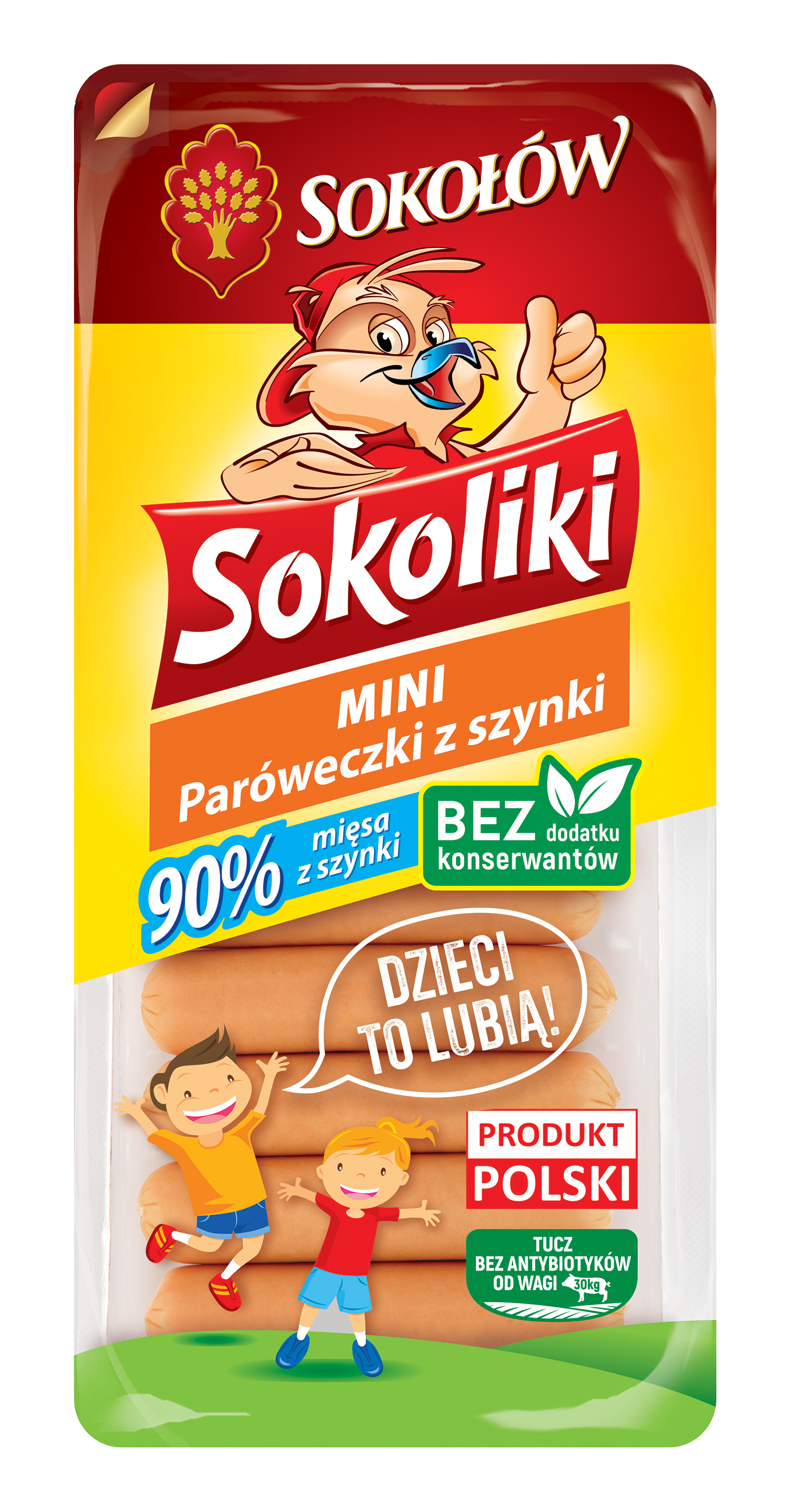 Paróweczki Z Szynki Mini 140 G Sokoliki