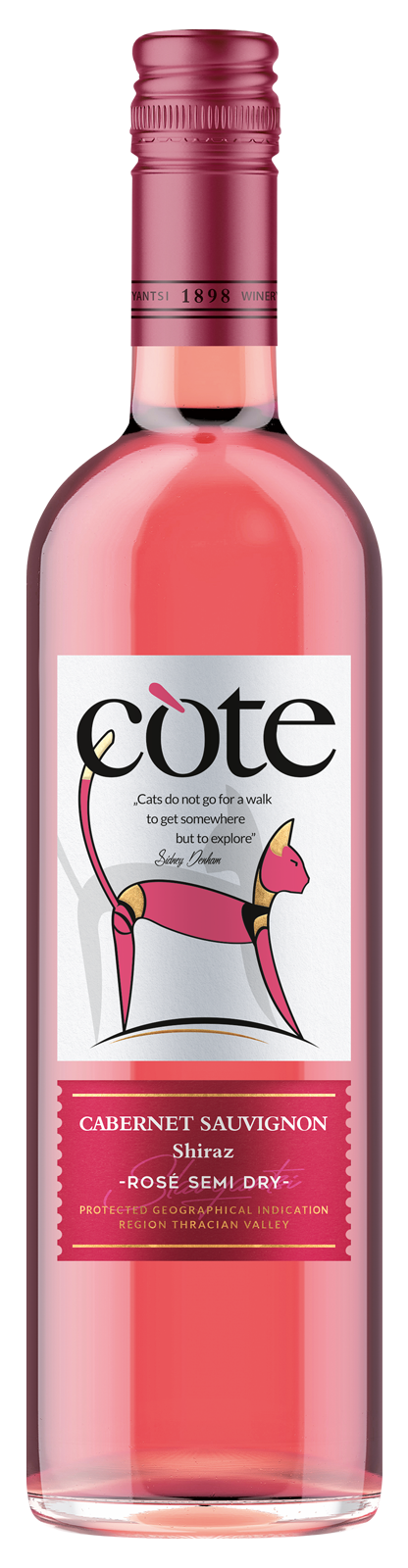 Cote Rose Semi Dry 0,75L