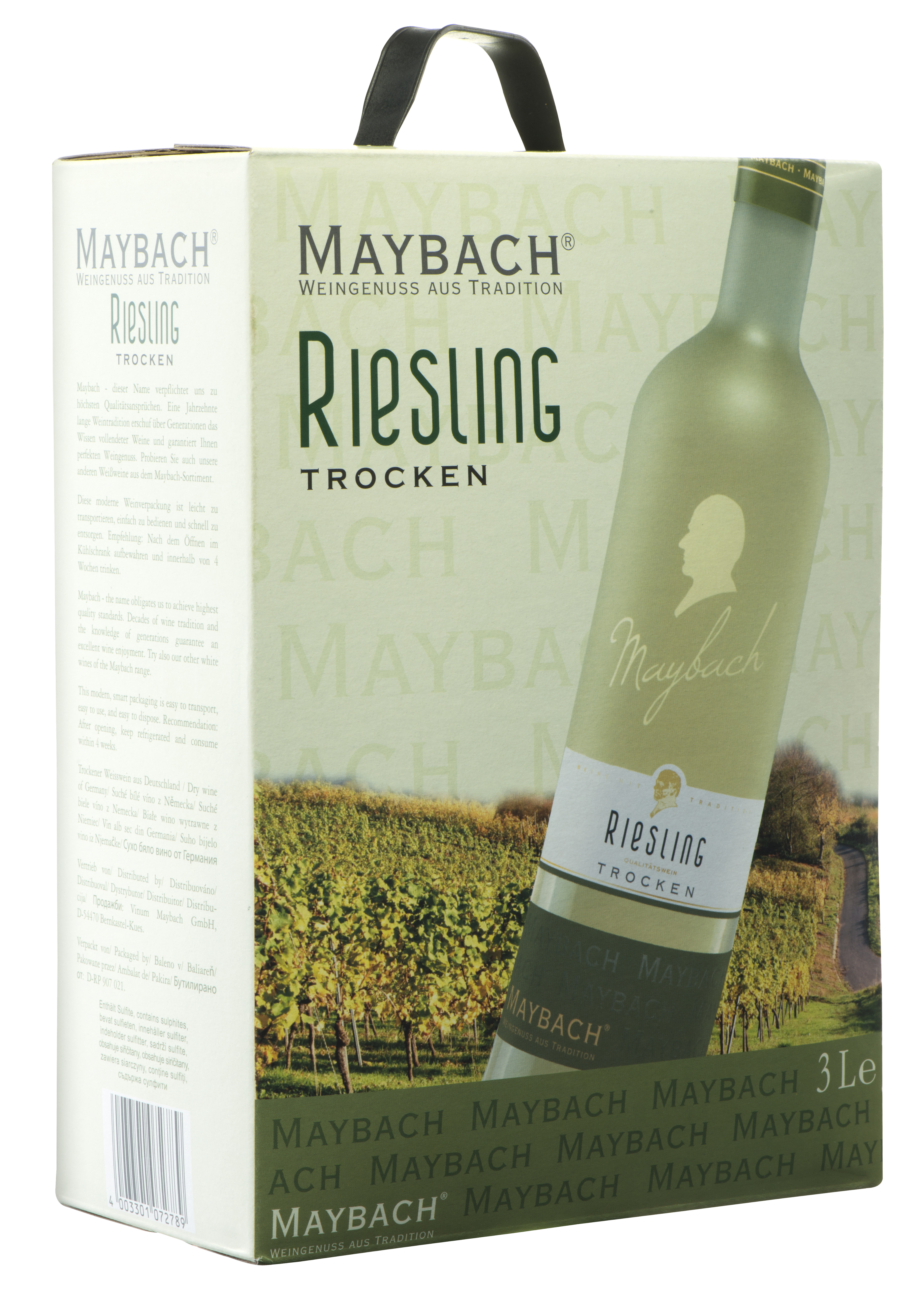 Maybach Riesling Wino Białe 3,00 L