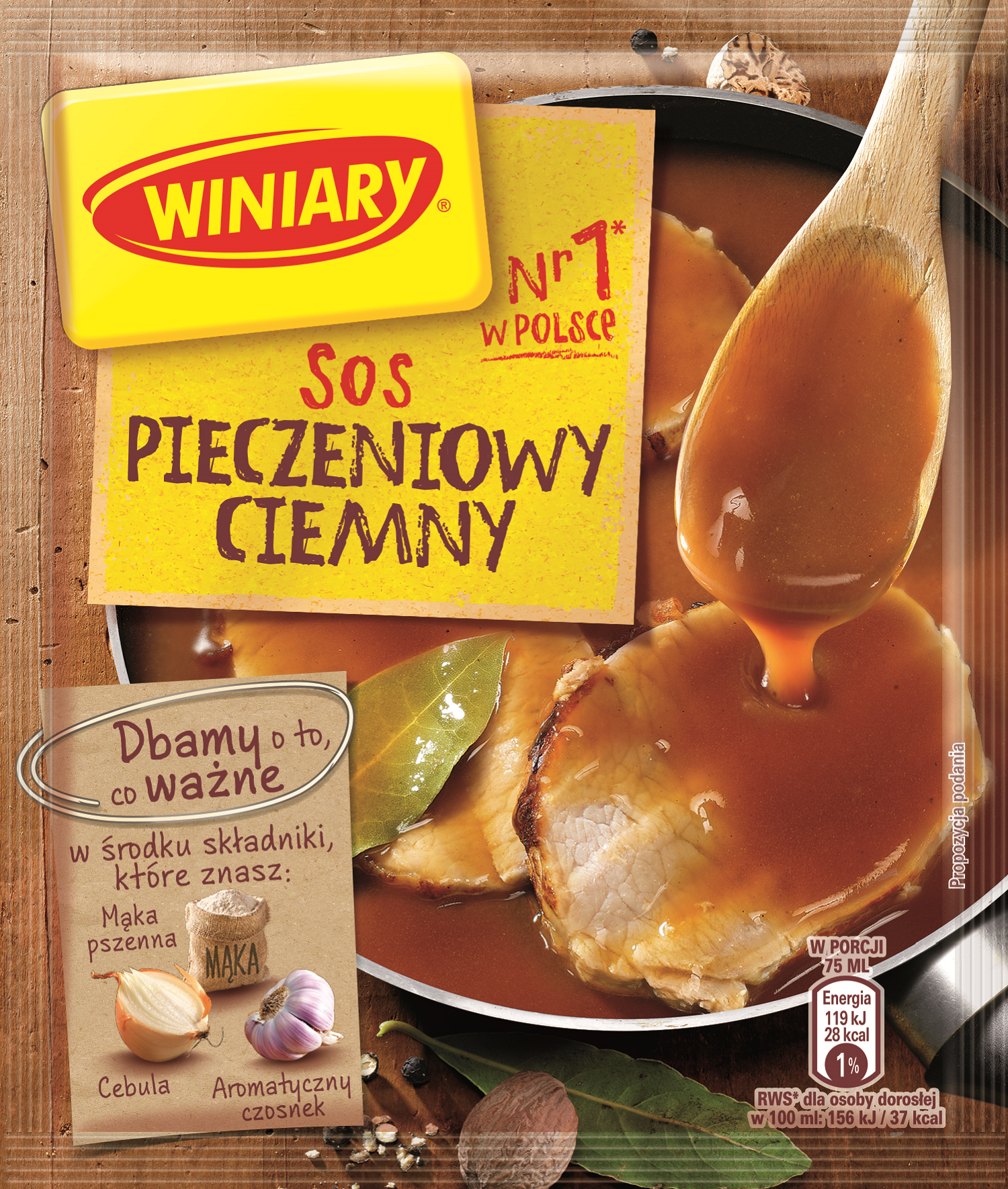 Winiary Sos Pieczeniowy Ciemny 30G