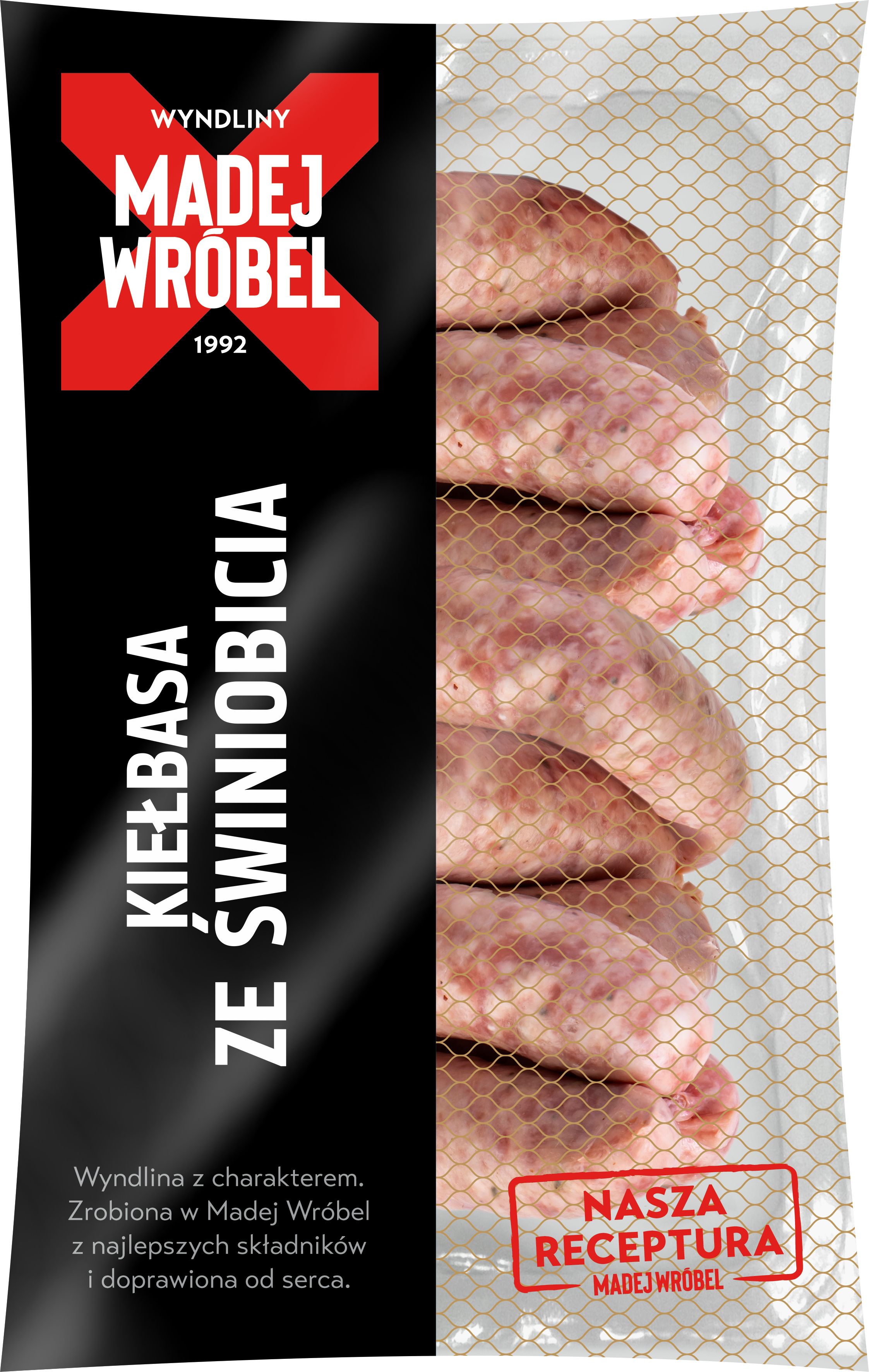 Kiełbasa Ze Świniobicia Ok. 0,8 Kg Madej Wróbel