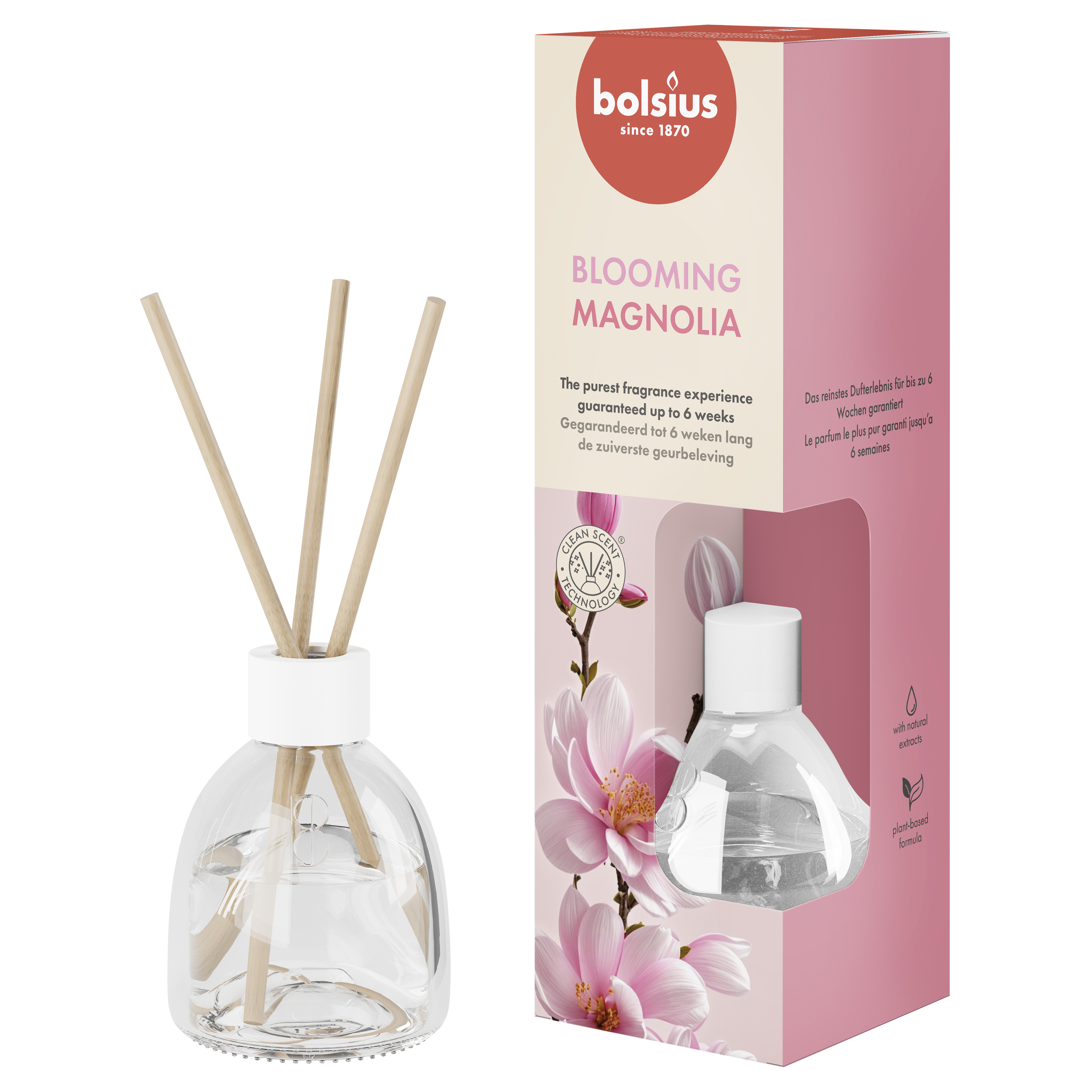 Bolsius Dyfuzor Zapachowy 60Ml True Scents Magnolia