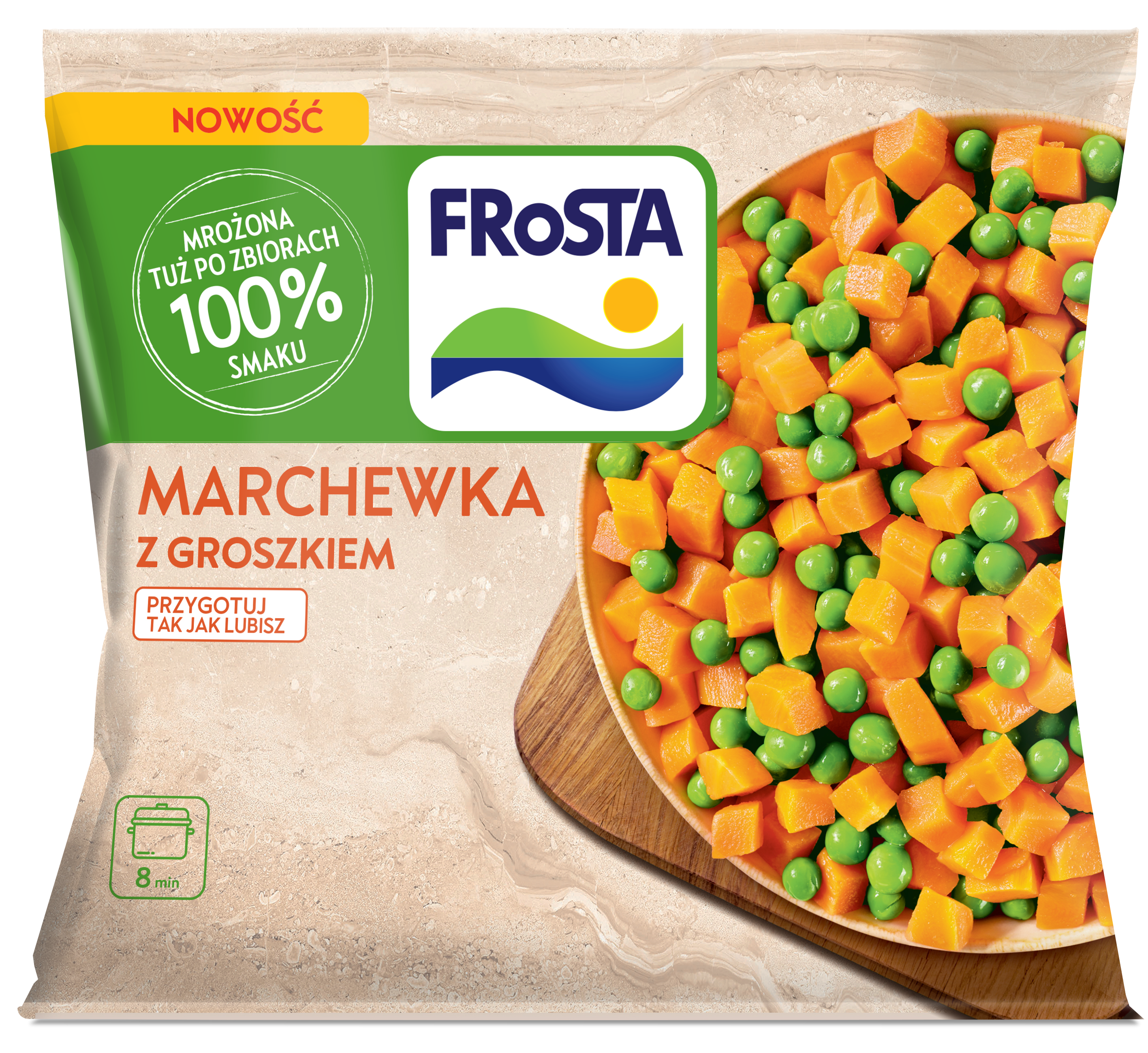 Frosta Marchewka Z Groszkiem 400G
