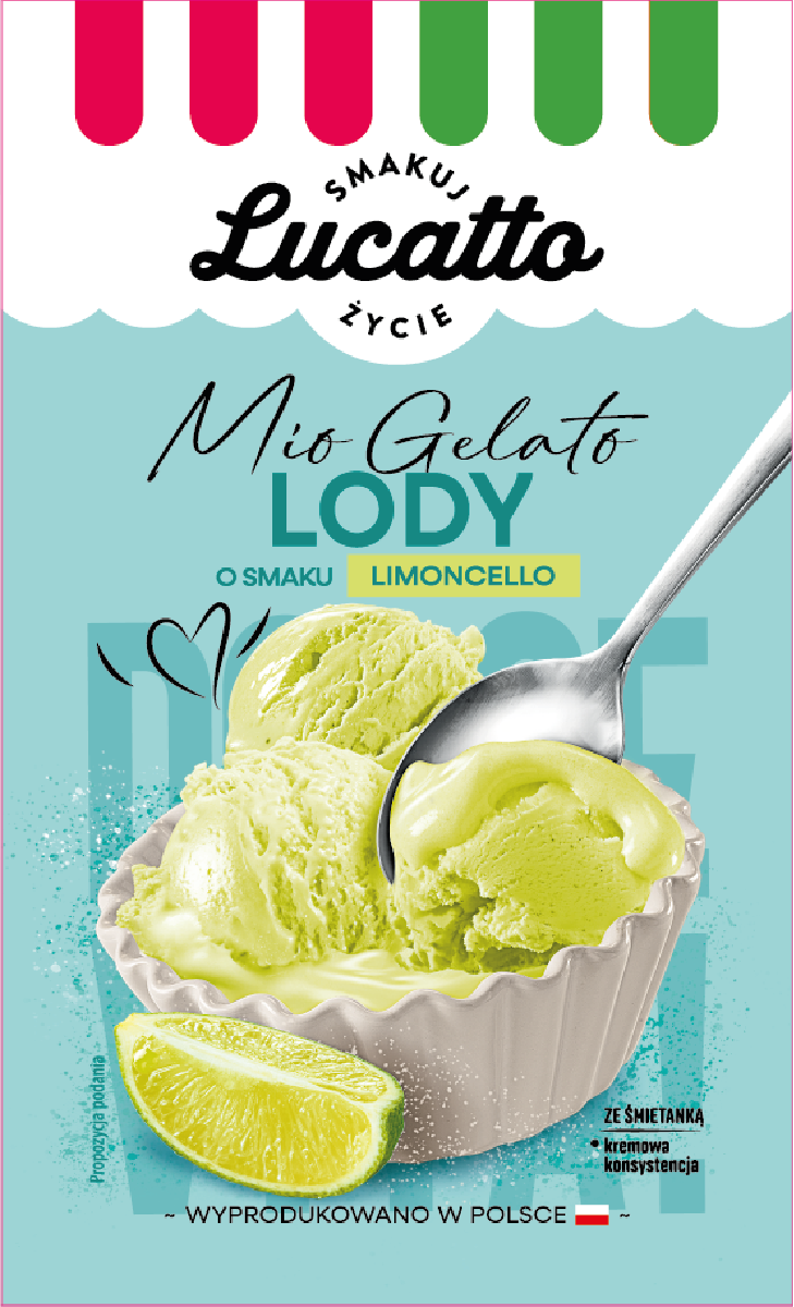 Lody O Smaku Limoncello Lucatto 60 G