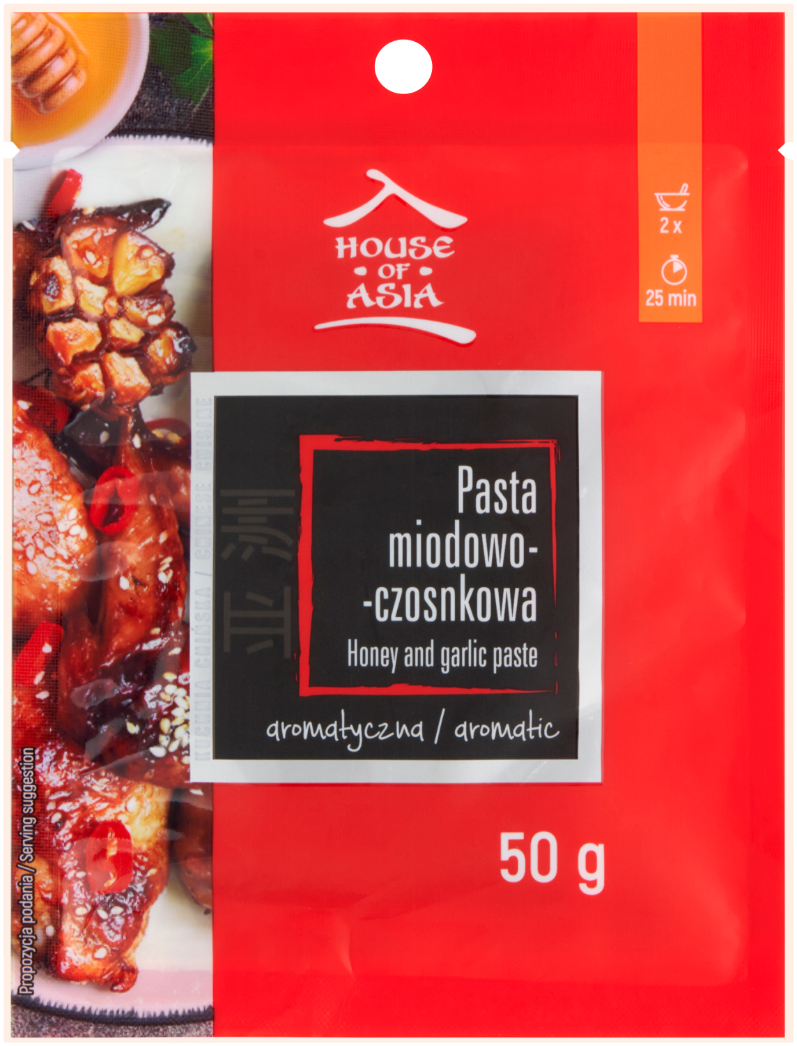 House Of Asia Pasta Miodowo - Czosnkowa 50G