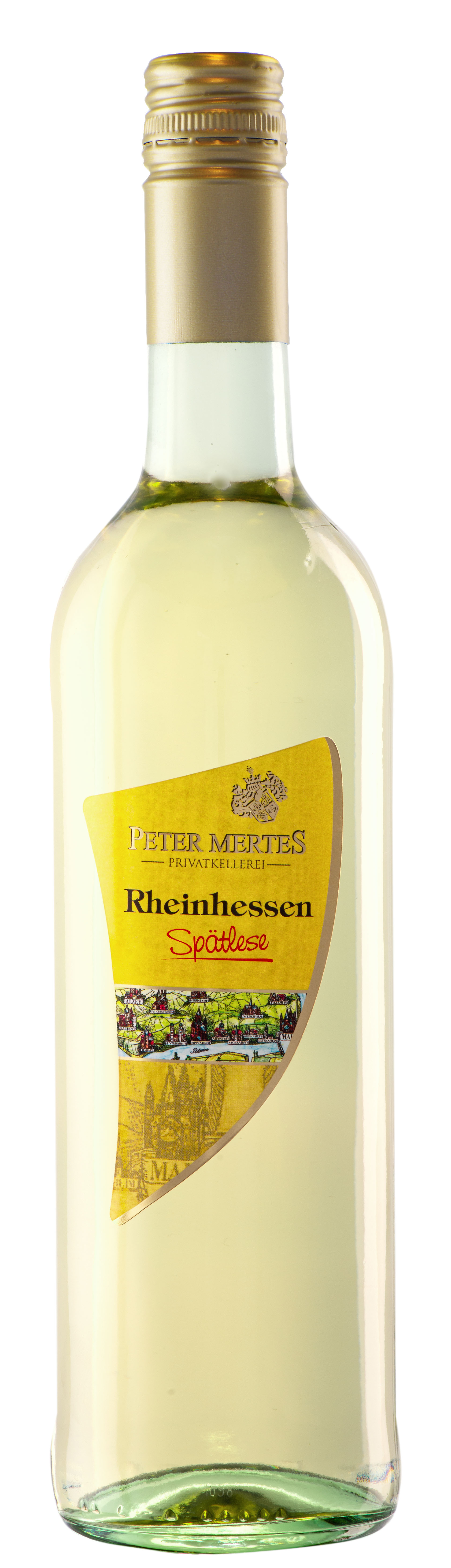 Peter Mertes Rheinhessen Spätlese Wino Białe 750 Ml