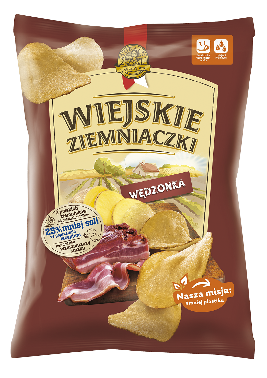 Wiejskie Ziemniaczki Wędzonka 130G