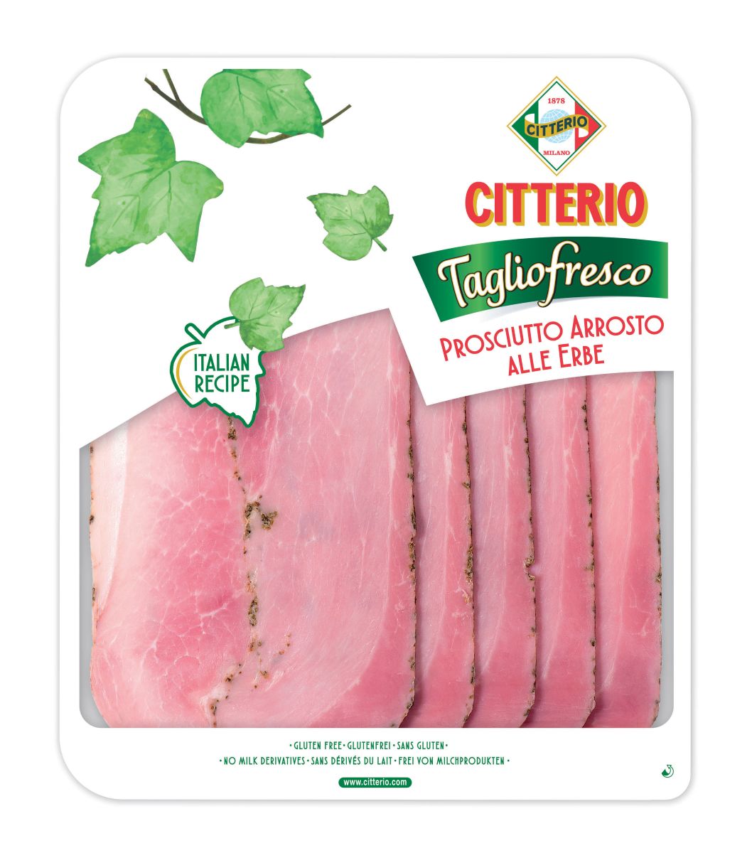 Prosciutto Arrosto Alle Erbe Plastry 100 G G.Citterio