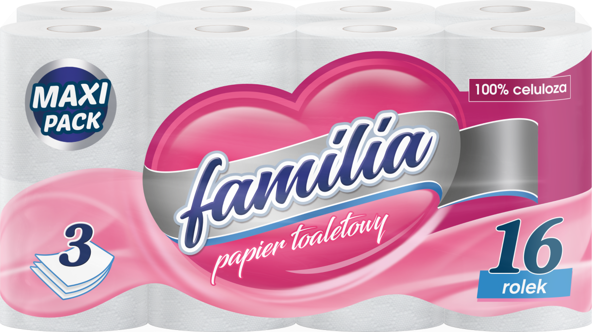 Familia Papier Toaletowy 16 Rolek 3-Warstwowy