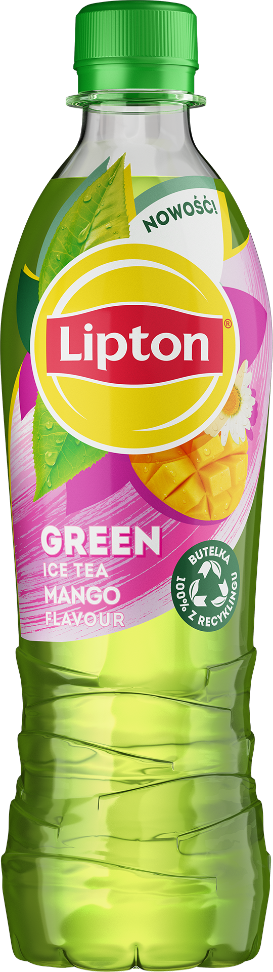 Lipton Green Mango Zero Cukru 500 Ml Kaucja