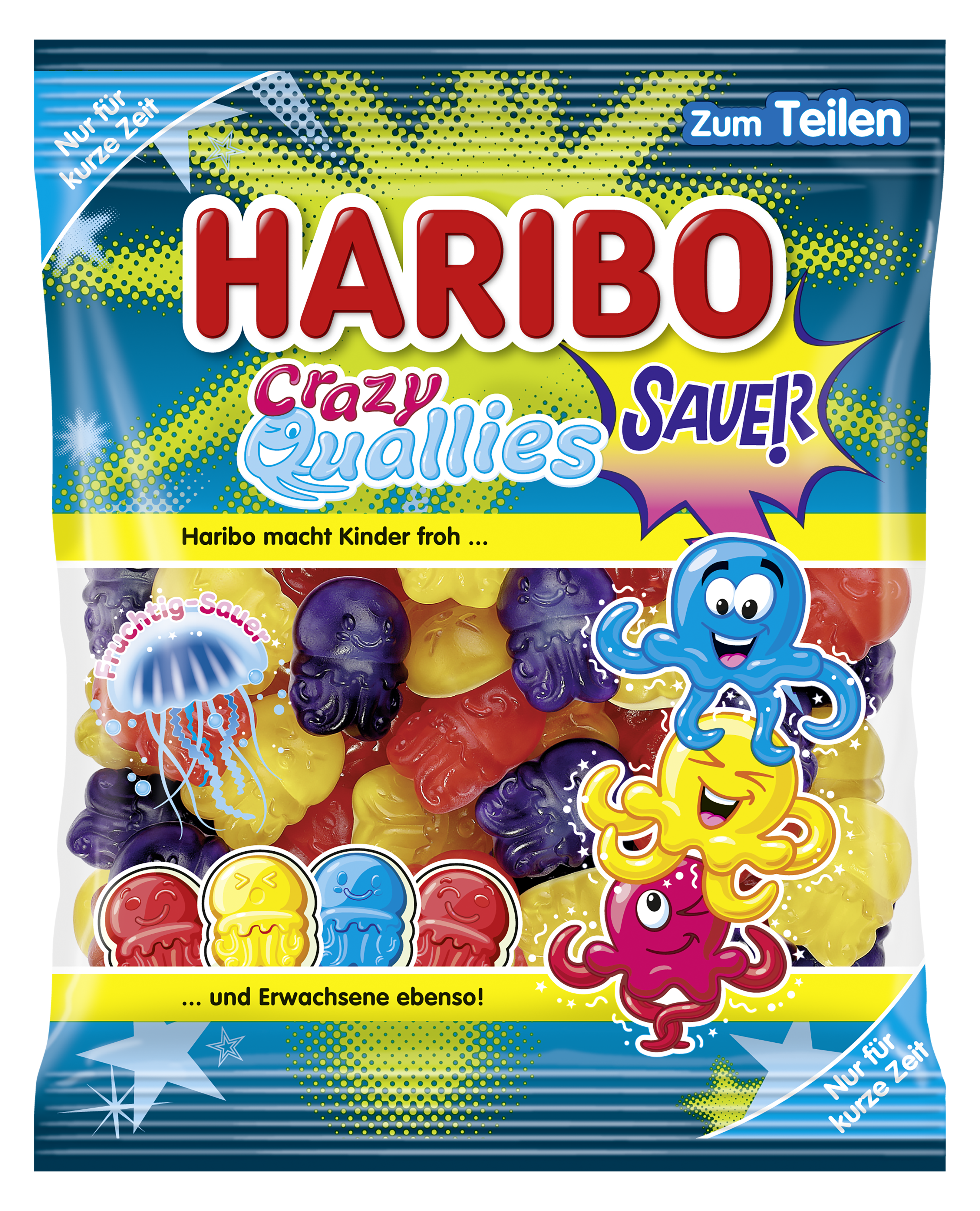 Żelki Haribo Crazy Quallies 160G