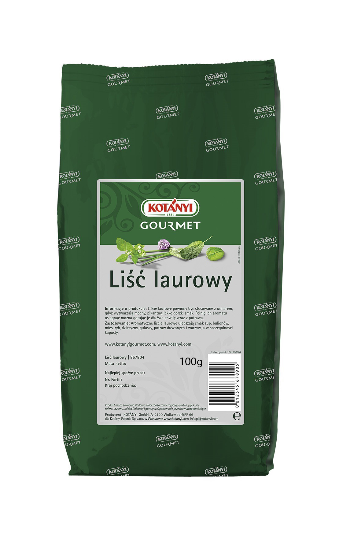 Kotanyi Liść Laurowy 100G