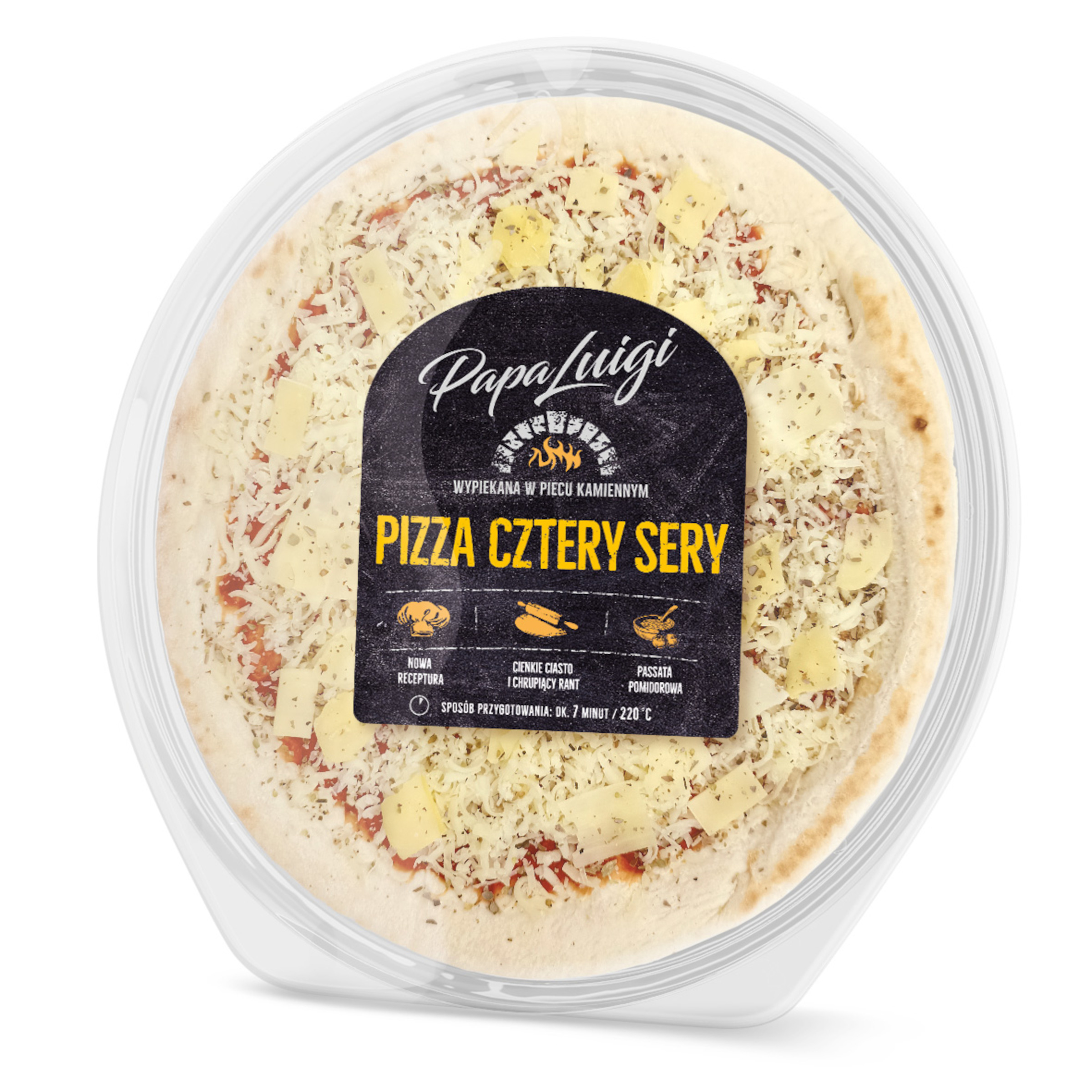 Pizza 4 Sery Papa Luigi 400G