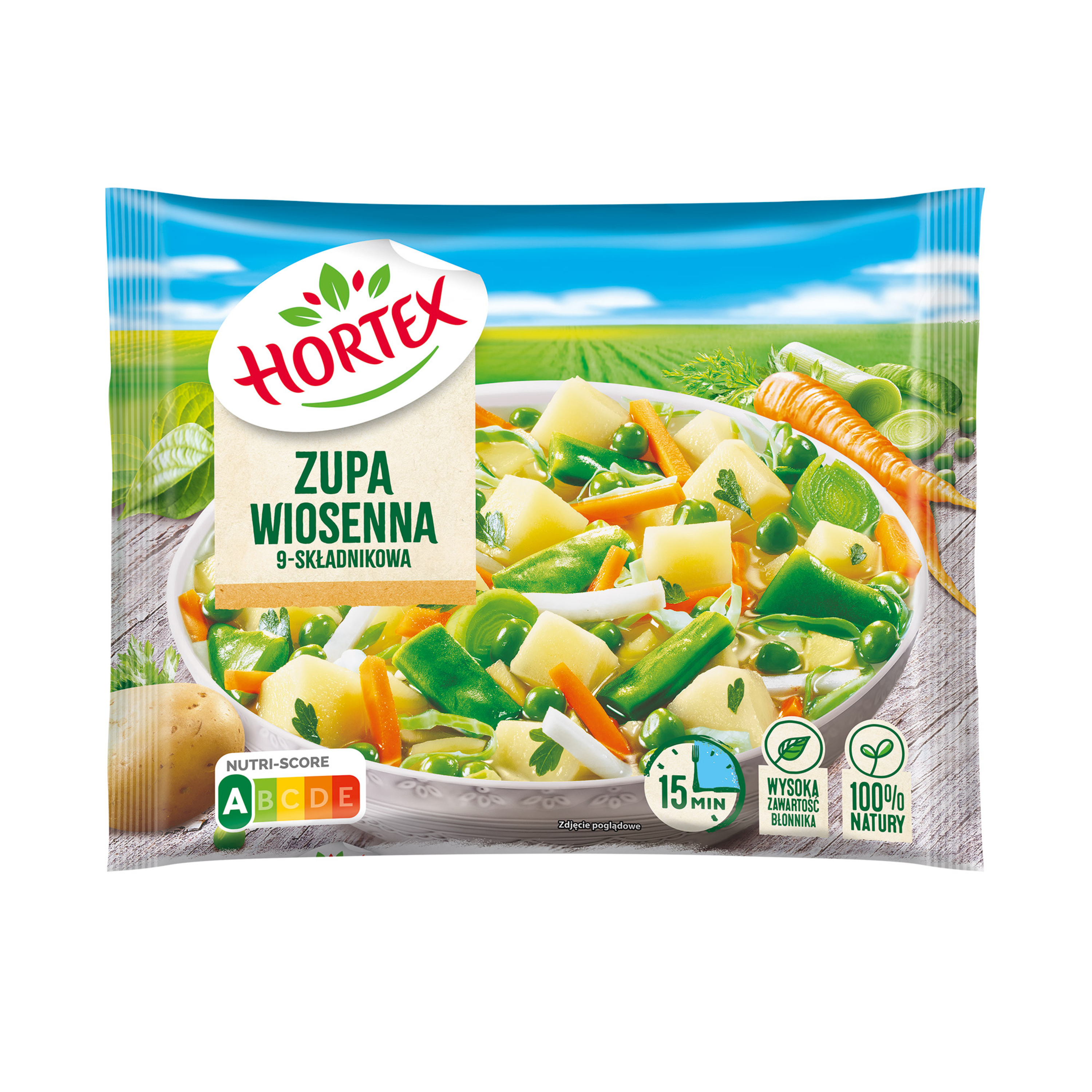 Hortex Zupa Wiosenna 9-Składnikowa 450 G