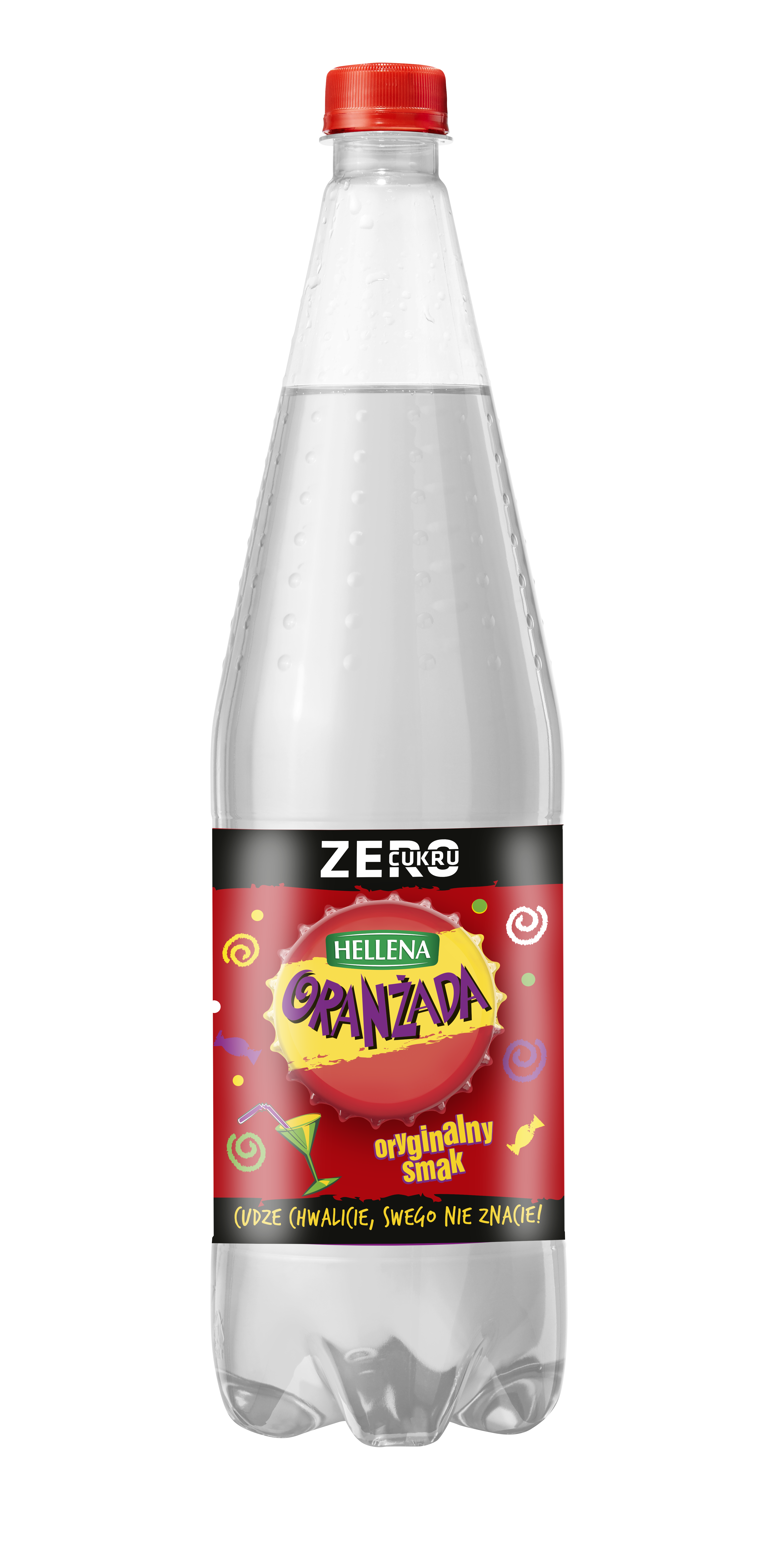 Hellena Oranżada Biała Zero Cukru 1,25 L