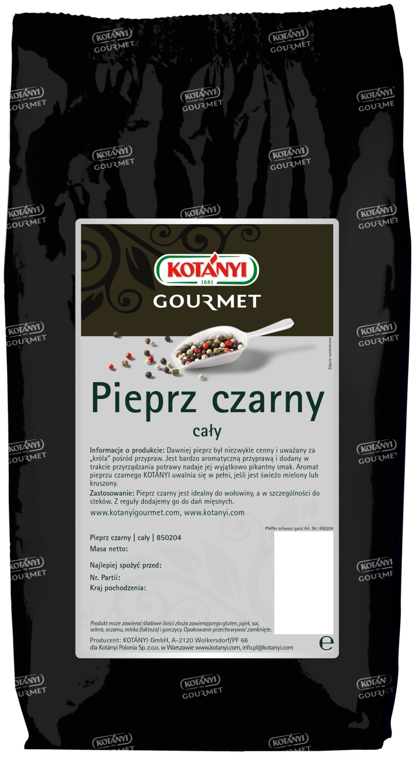 Kotanyi Pieprz Czarny Cały 1000G