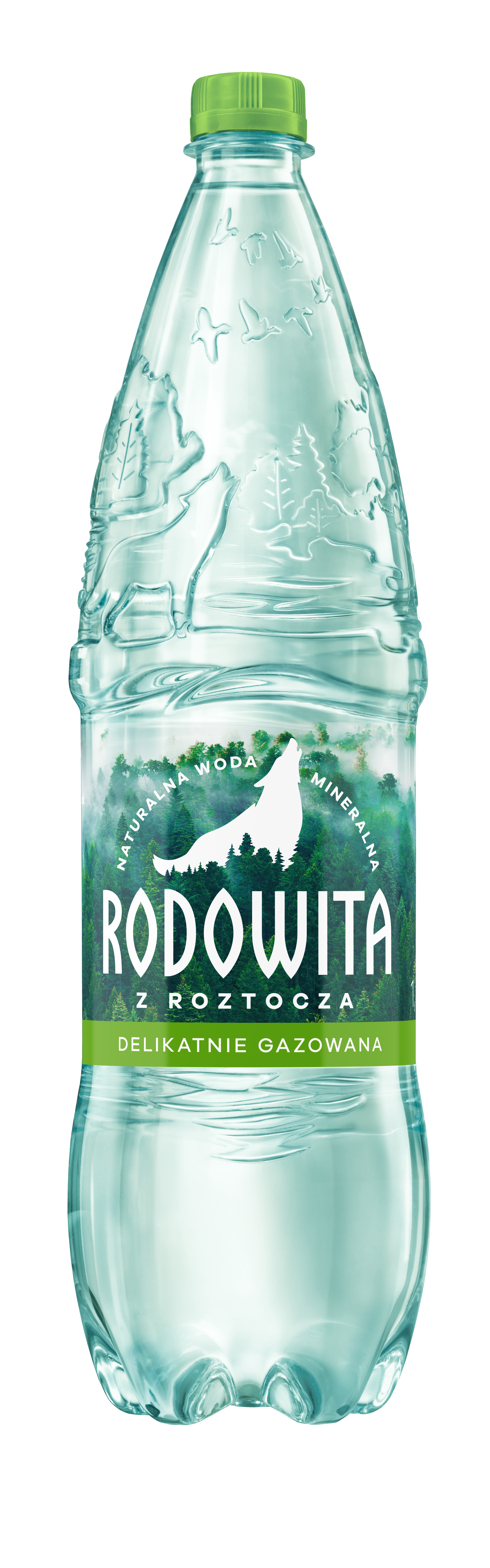 Rodowita Z Roztocza Naturalna Woda Mineralna Delikatnie Gazowana 1,5L System Kaucyjny