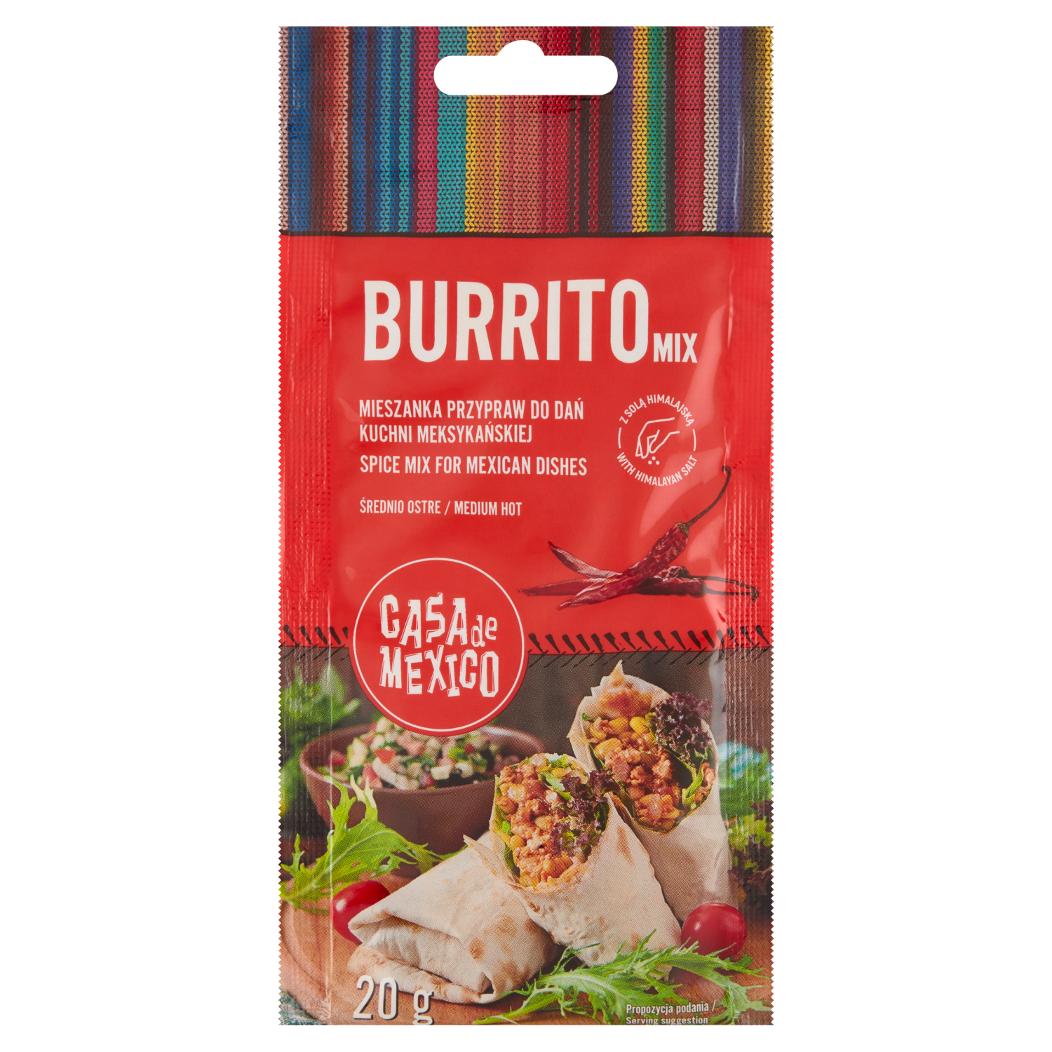Casa De Mexico Przyprawa Do Burrito 20G