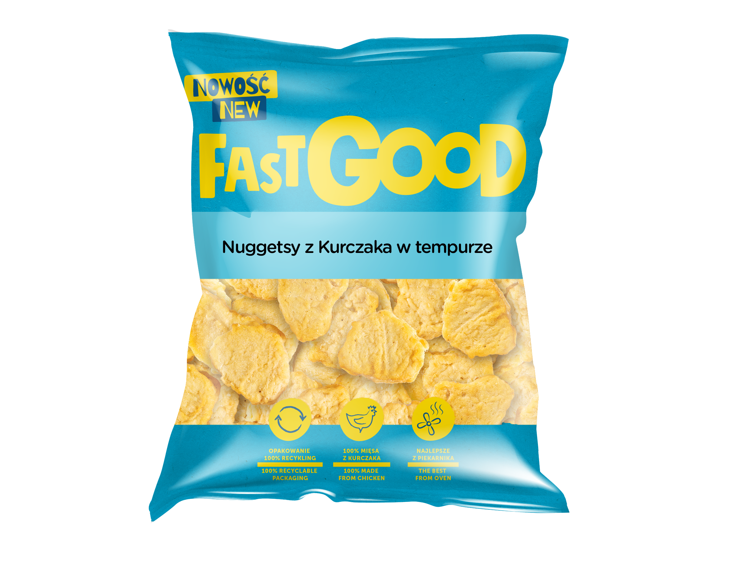 Fast Good Nuggets Z Kurczaka W Tempurze 1 Kg