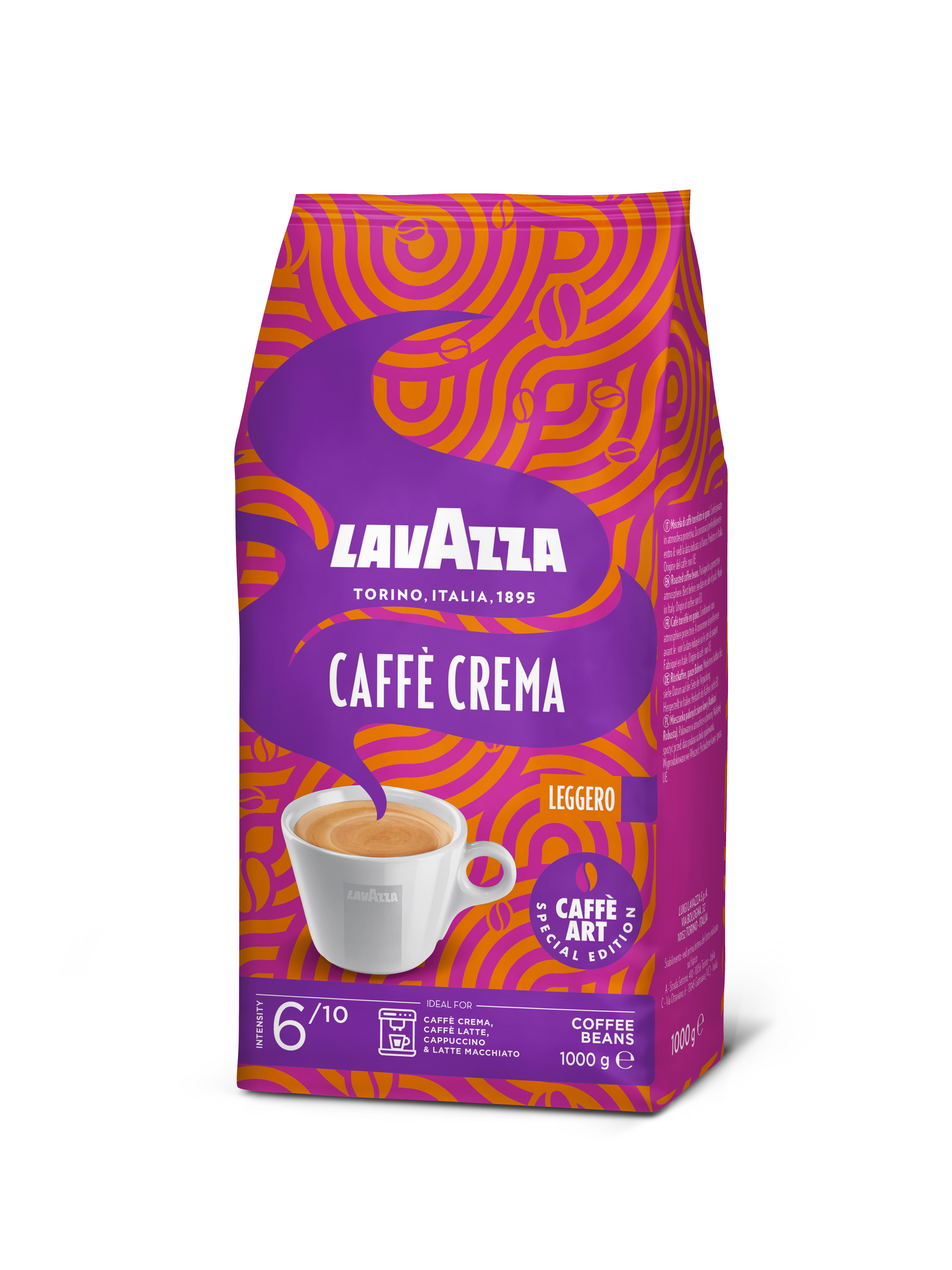 Kawa Ziarnista Lavazza Caffe Leggero Forte Art 1Kg