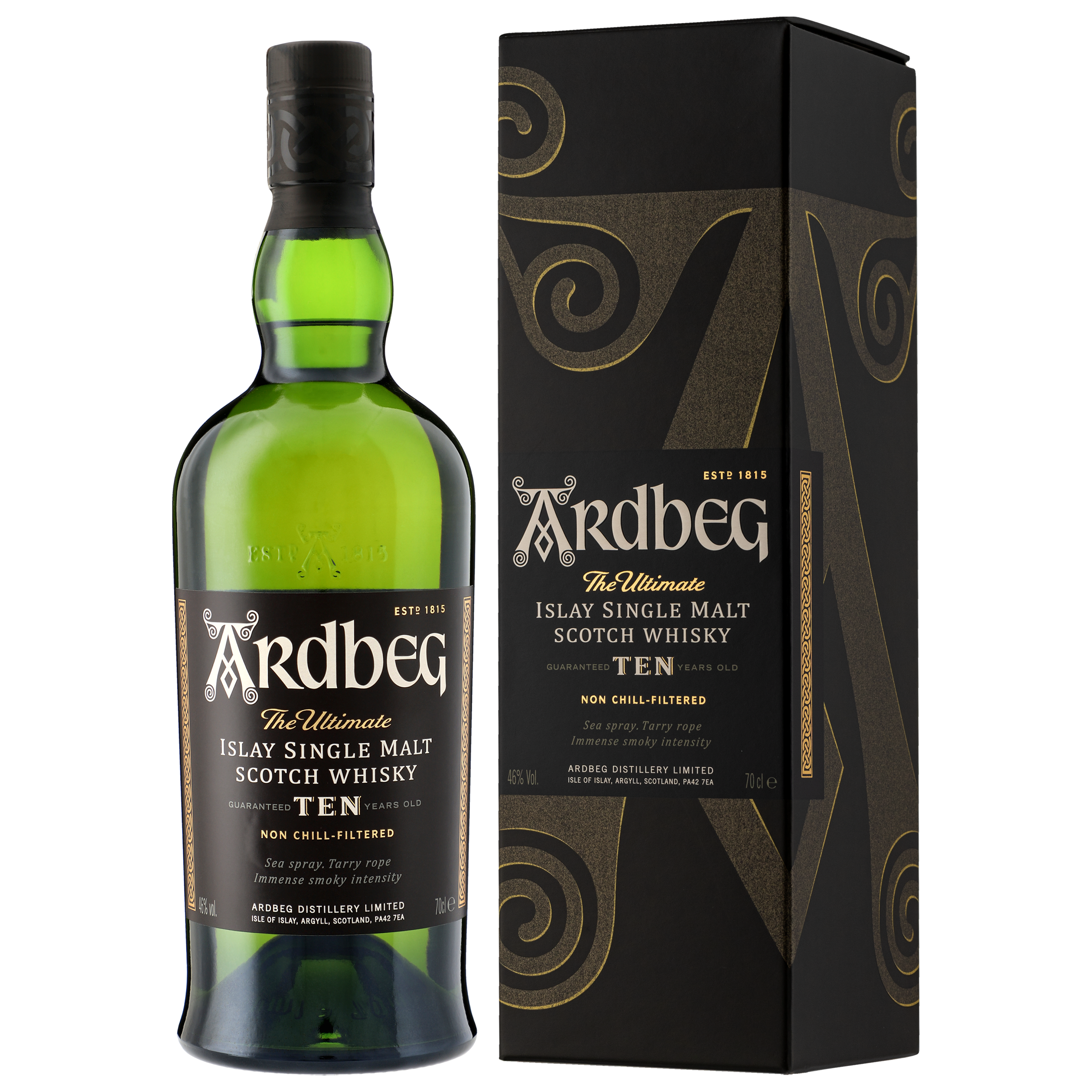 Whisky Ardbeg 10 Y.O 46% 700Ml